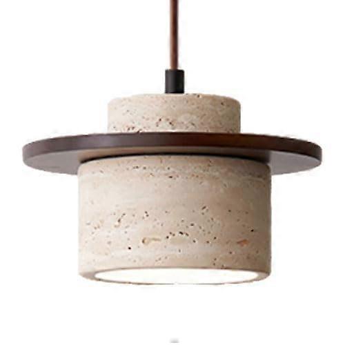 Nordicstyle marble pendant lamp with E27 screw