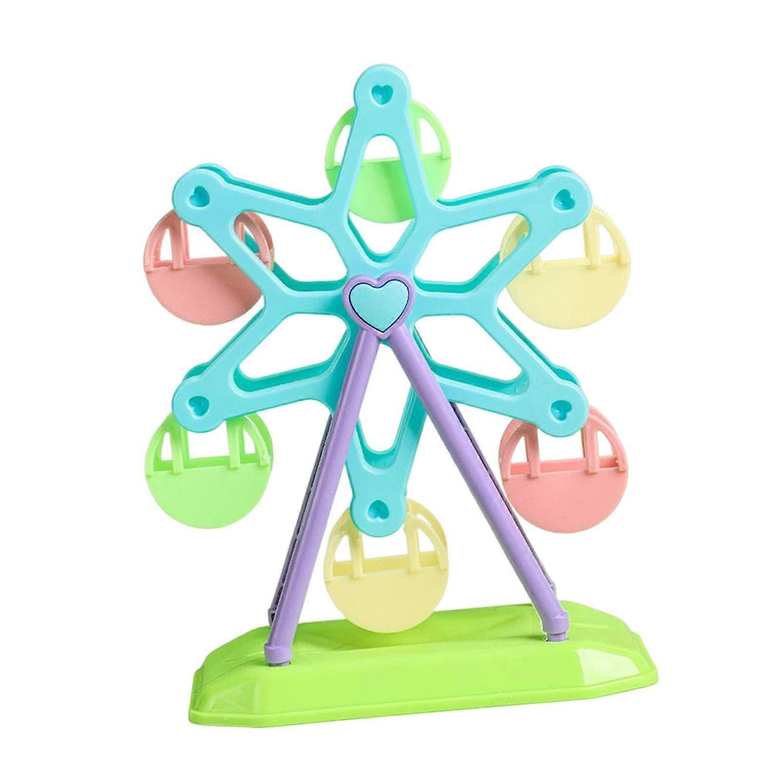Bird Ferris Wheel Toy for Large Parrots, Foraging Snack Wheel for Budgies and Large Birds, Durable Interactive Feeding Toy