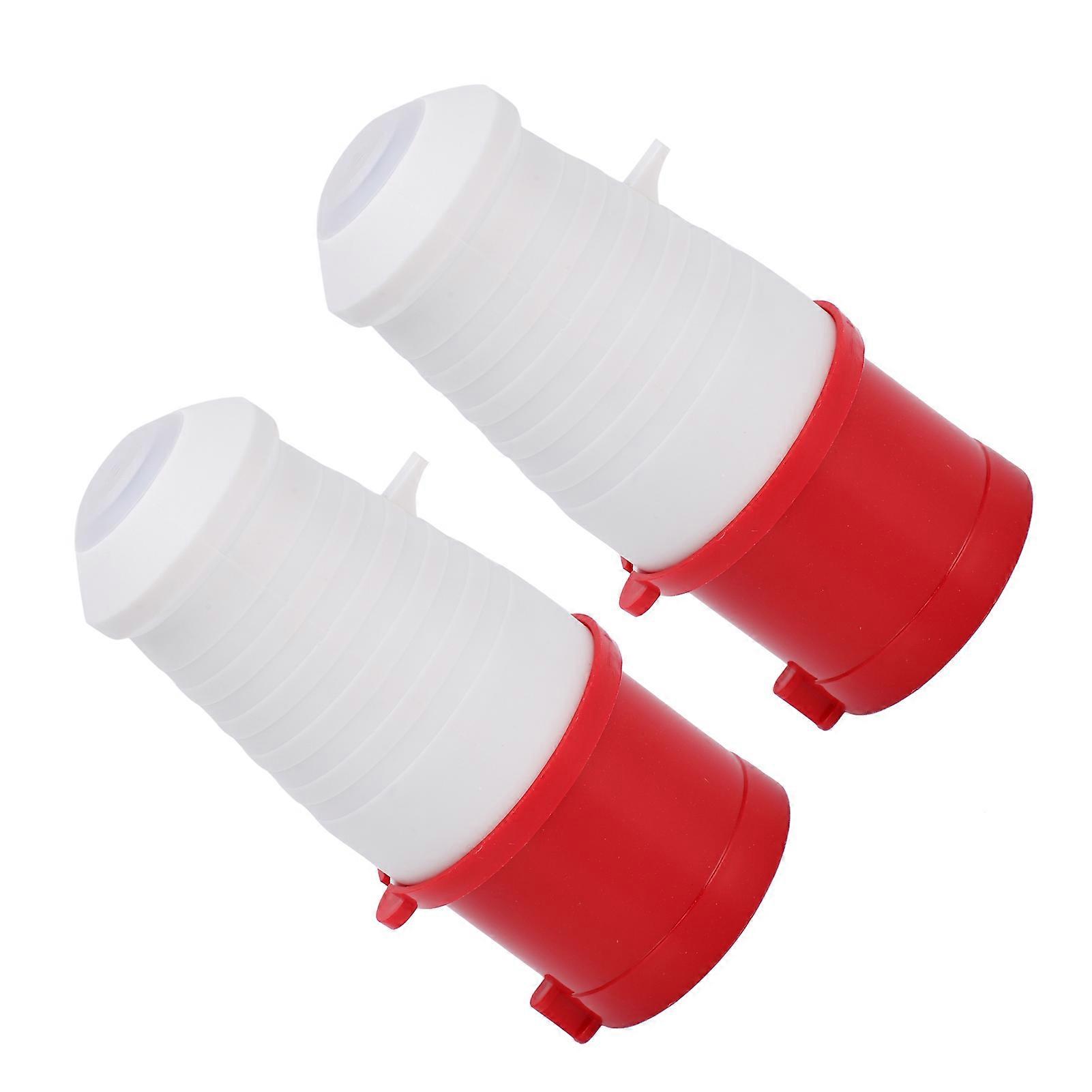 2PCS Industrial Connector 3 Phase 4 Pin 380415V 32A 3P+E IP67 for Airport Tunnel Railway Stadium