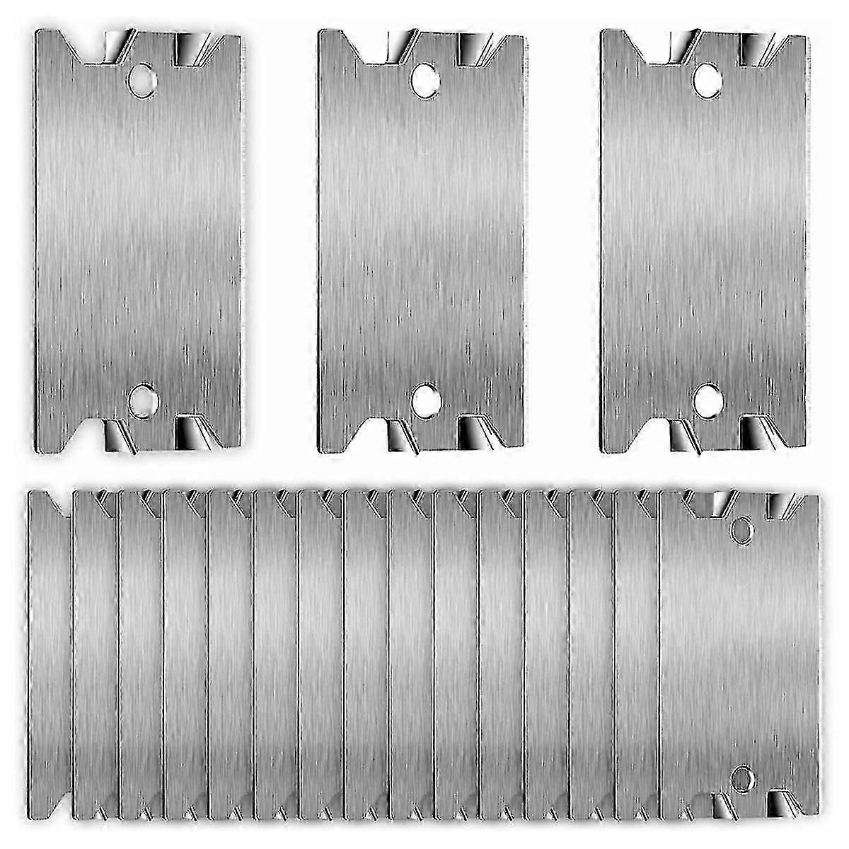 30pcs Board-steel Safety Panels For Protecting Pipes And Wiring-essential For Construction Projects