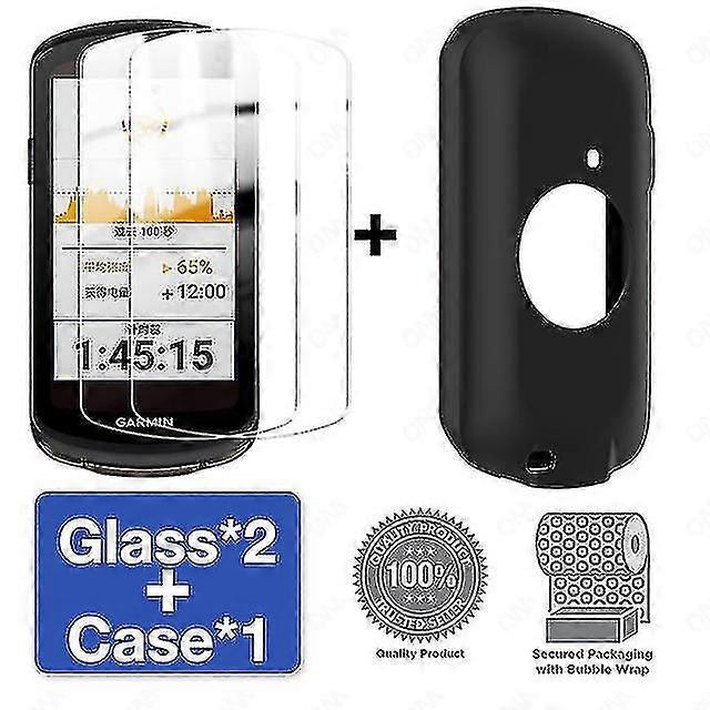 Protector Case + Tempered Glass For Garmin Edge 1040 Gps Bike Bicycle Computer Screen Protection Fil