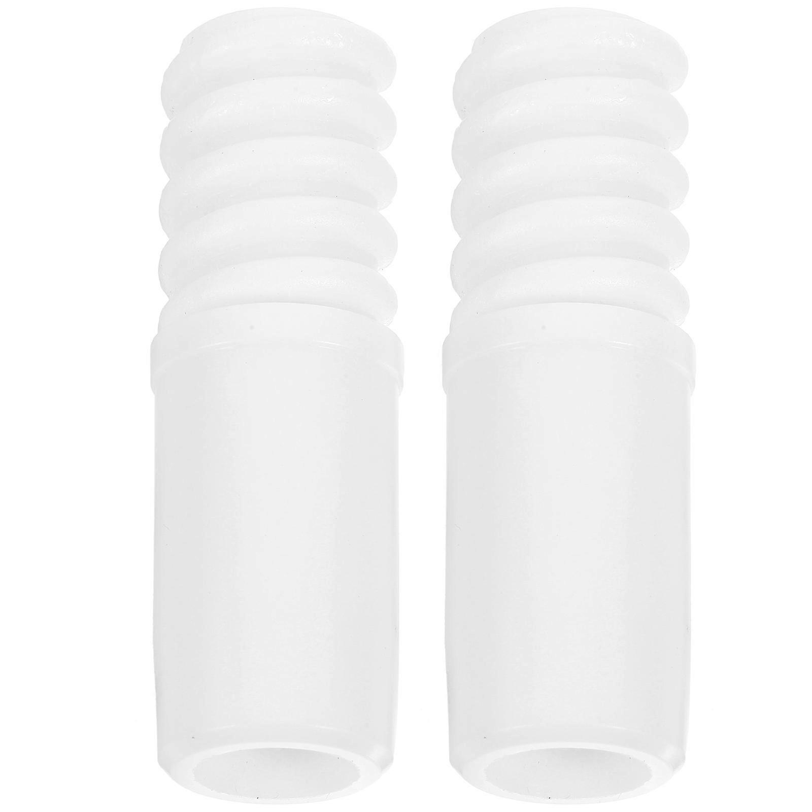Threaded Tip Replacement Kit for Mop and Broom Handles Plastic Rivet Design, Easy Installation, Versatile Household Cleaning Tool Adapter
