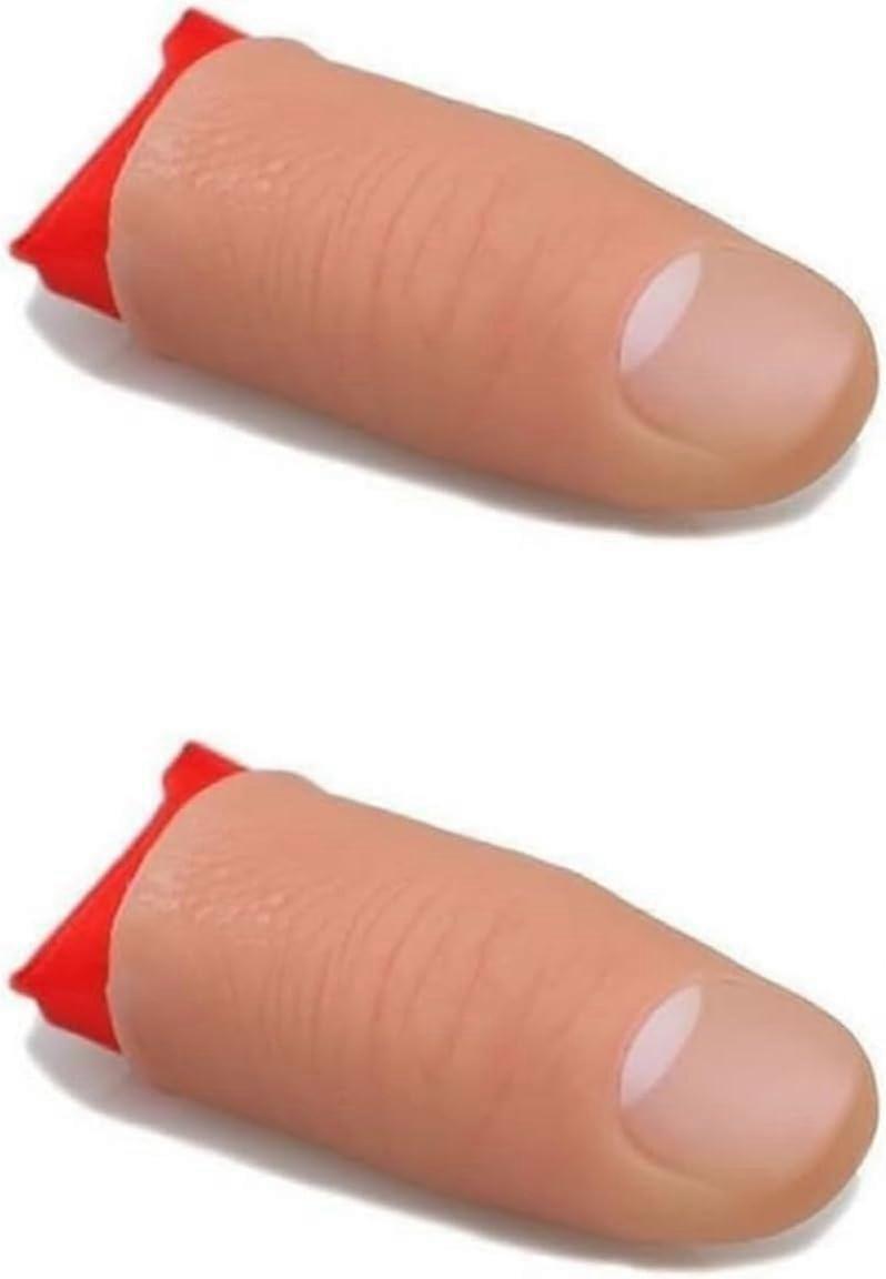 2 x fingertip, magic tricks, artificial fingertip, silk, vanishing silk, magic trick