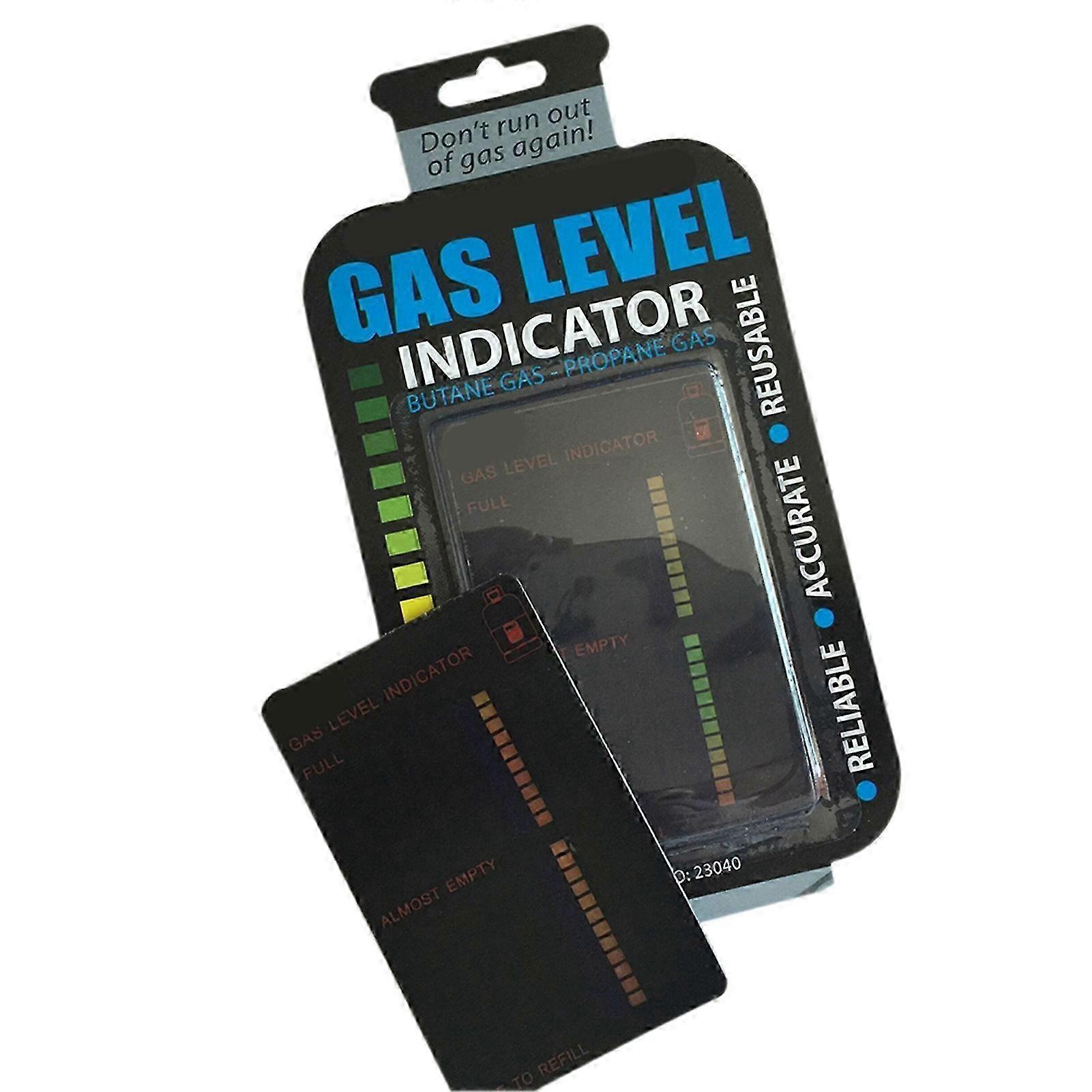 Magnetic LCD Display Gas Level Indicator for Home Kitchen Gas Tank Monitoring