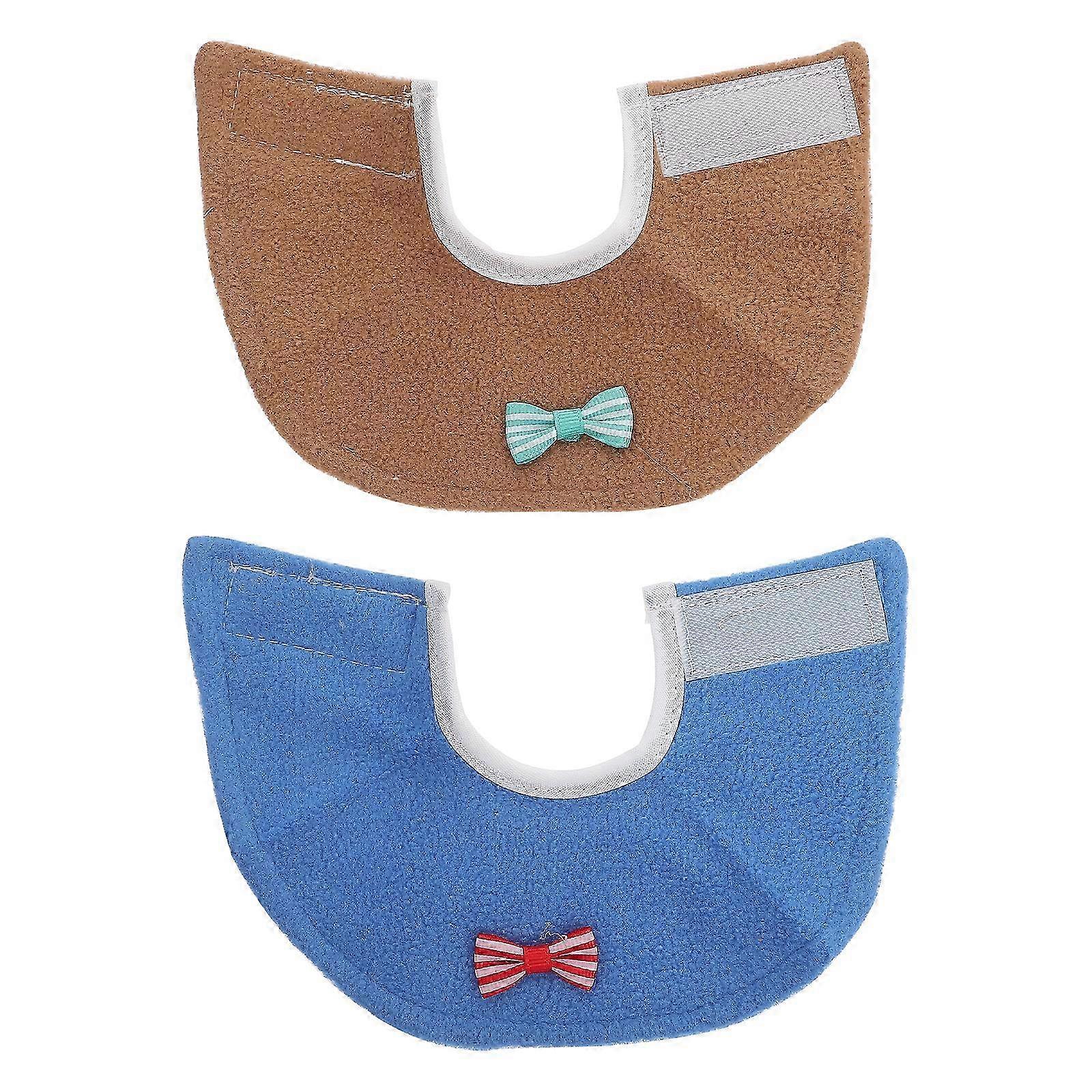 2 قطعة ببغاء طائر ريشة لعق طوق ببغاء طوق مخروطي طوق طائر الحب طوق مضاد للنقر طوق مخروطي طائر الحب 18X11X0.1 سمأزرق SZRH A-R5883