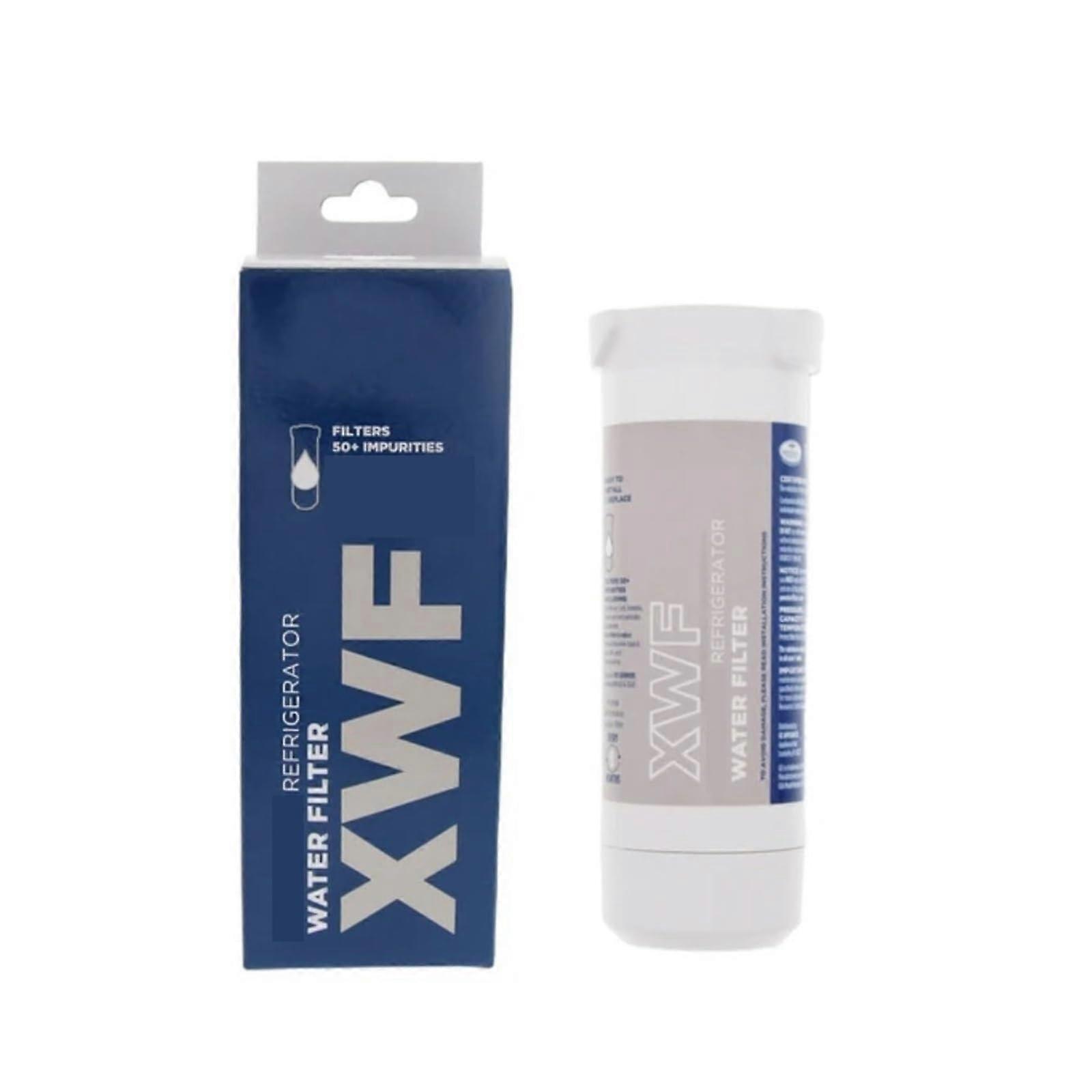 Refrigerator Water Filter Replacement, Compatible with GE, XWF, WR17X30702, Compatible with Maxblue, MBF48, AQFFF48, CF9 (1PC)