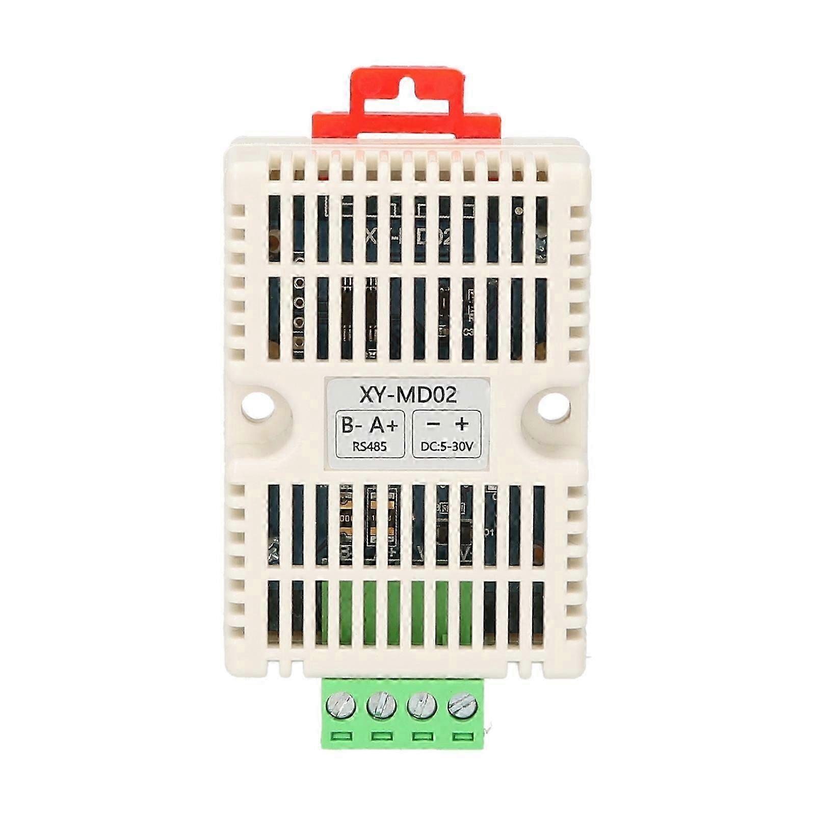 RS485 Temperature Humidity Transmitter RS485 Modbus-TRU Temperature Sensor Temperature-Humidity Sensors Temperature and Humidity Monitoring XY-MD02