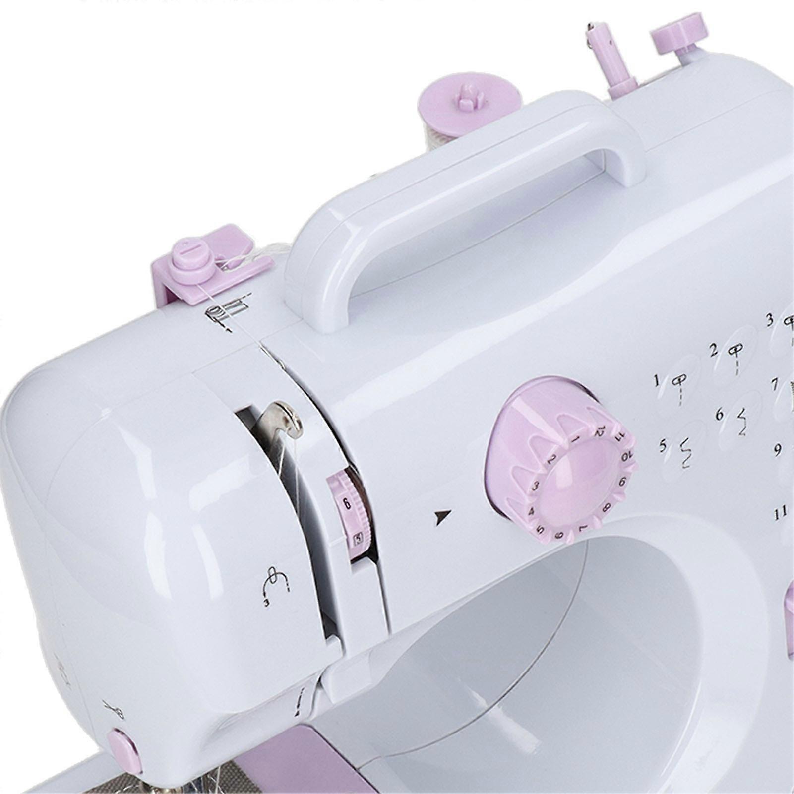 Sewing Machine Household Electric with Seaming Function 12 Stitch Patterns Automatic Winder Small Sewing Machine
