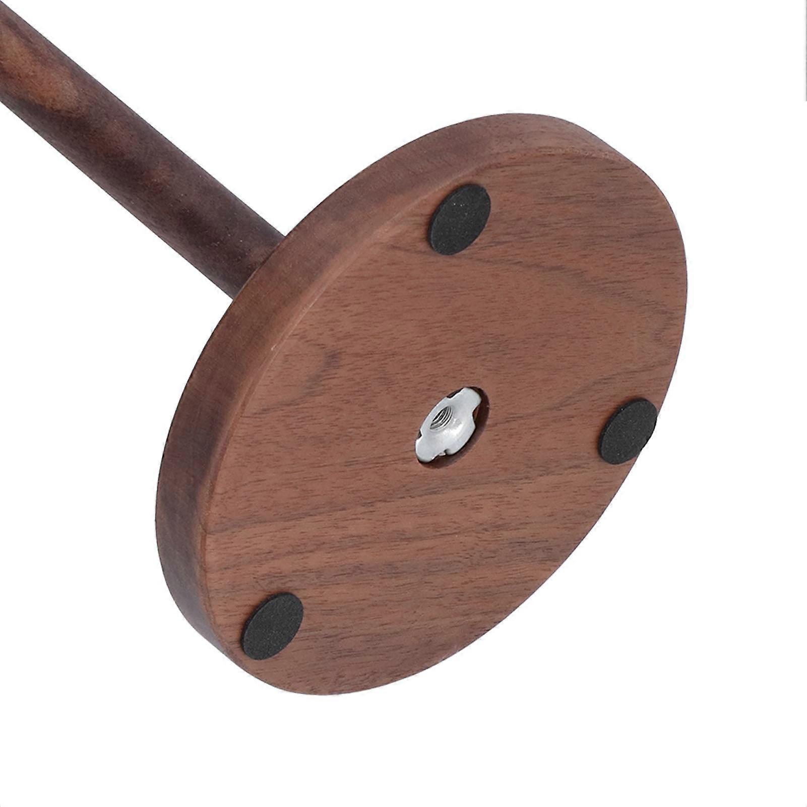 Headphone Stand Walnut Unique Shape Portable Stable Headset Holder Hanger Display Rack