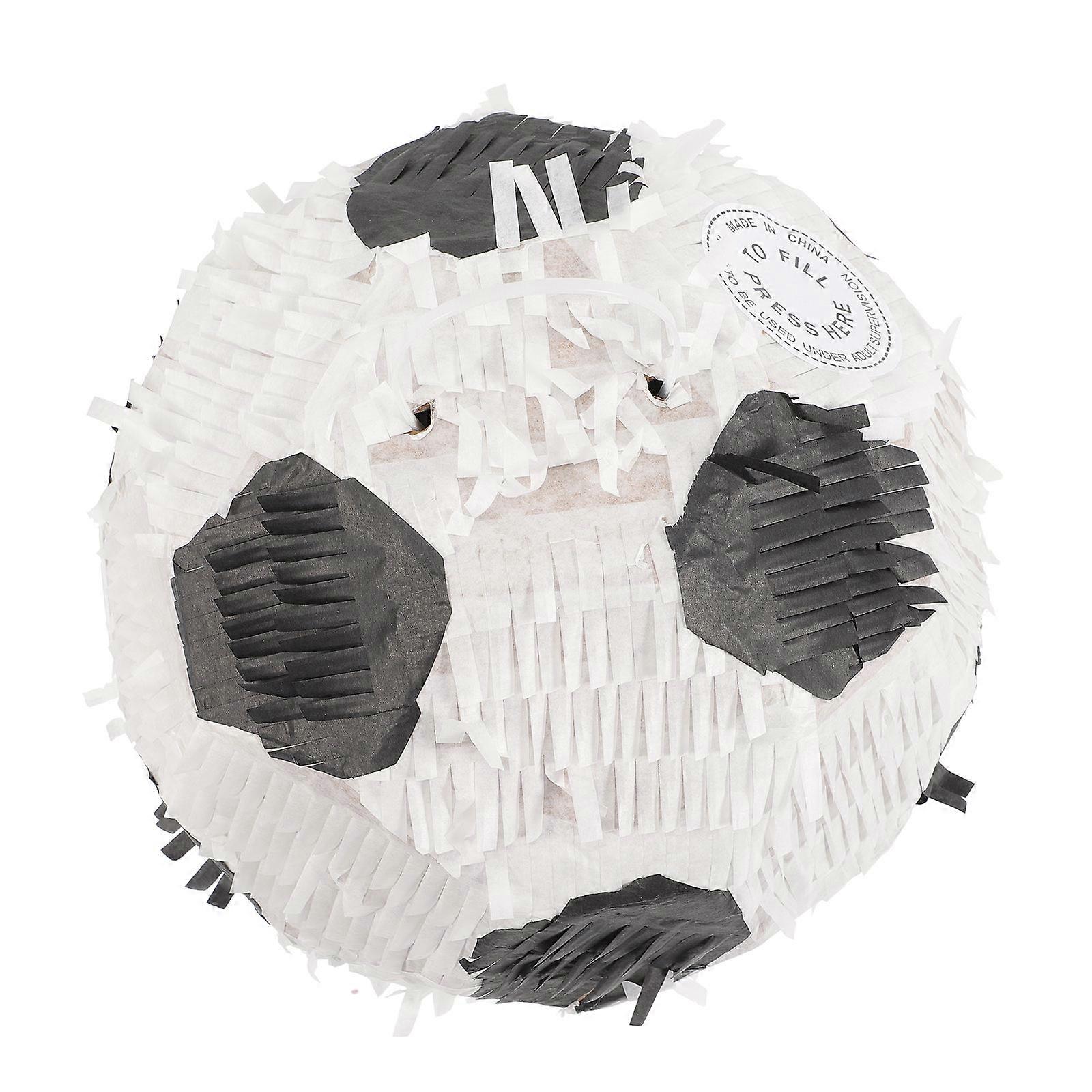Football Pinata Decoration for Halloween Multi Paper Realistic Design Easily Wins Favor