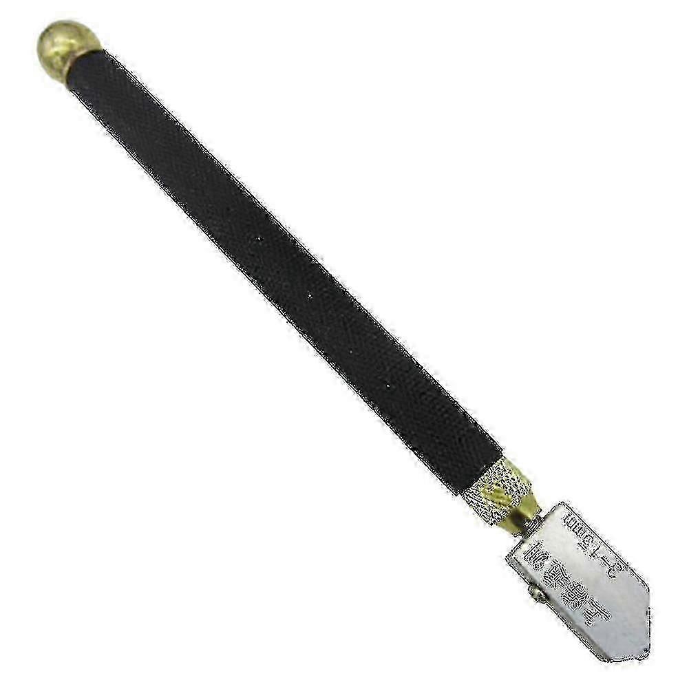 Professional Glass Cutter Diamond Tip Anti-slip Metal Handle 3-15mm Cutting Tool f26