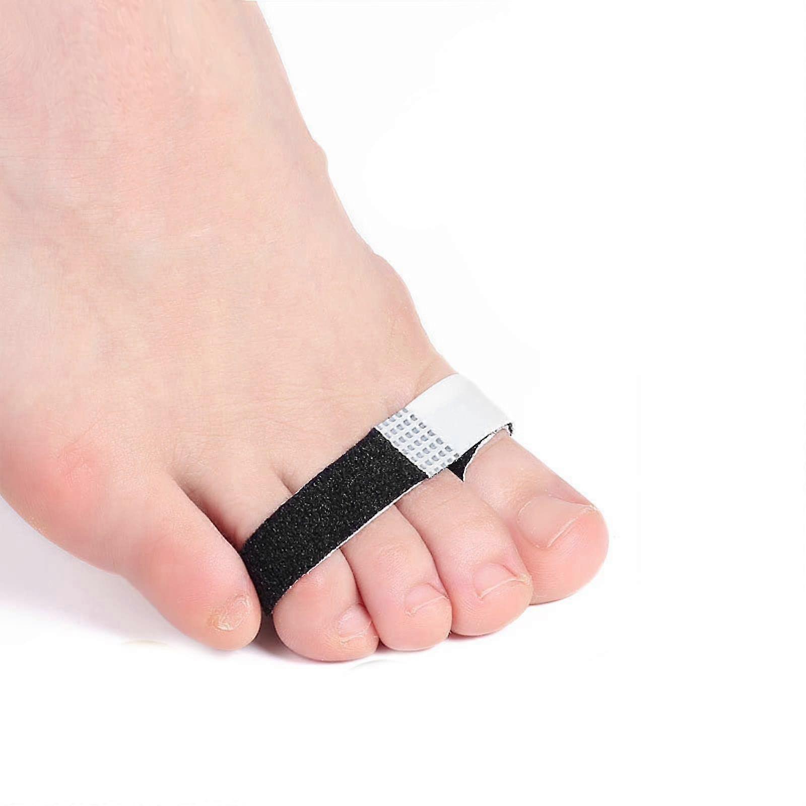 Hammer Toe Straighteners for Curved Toe Correction Splints Toe Padded Bandages for Curly, Broken, Crooked Hammer Toe