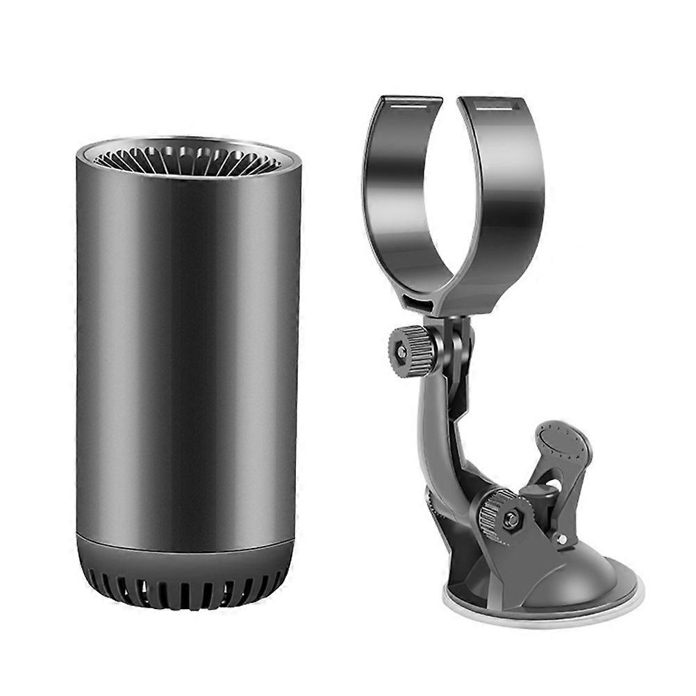 Portable Heater Car Small Compact Design Winter Use Travelers Drivers Defrosting 14.5X6.6X6.6CM 1Set