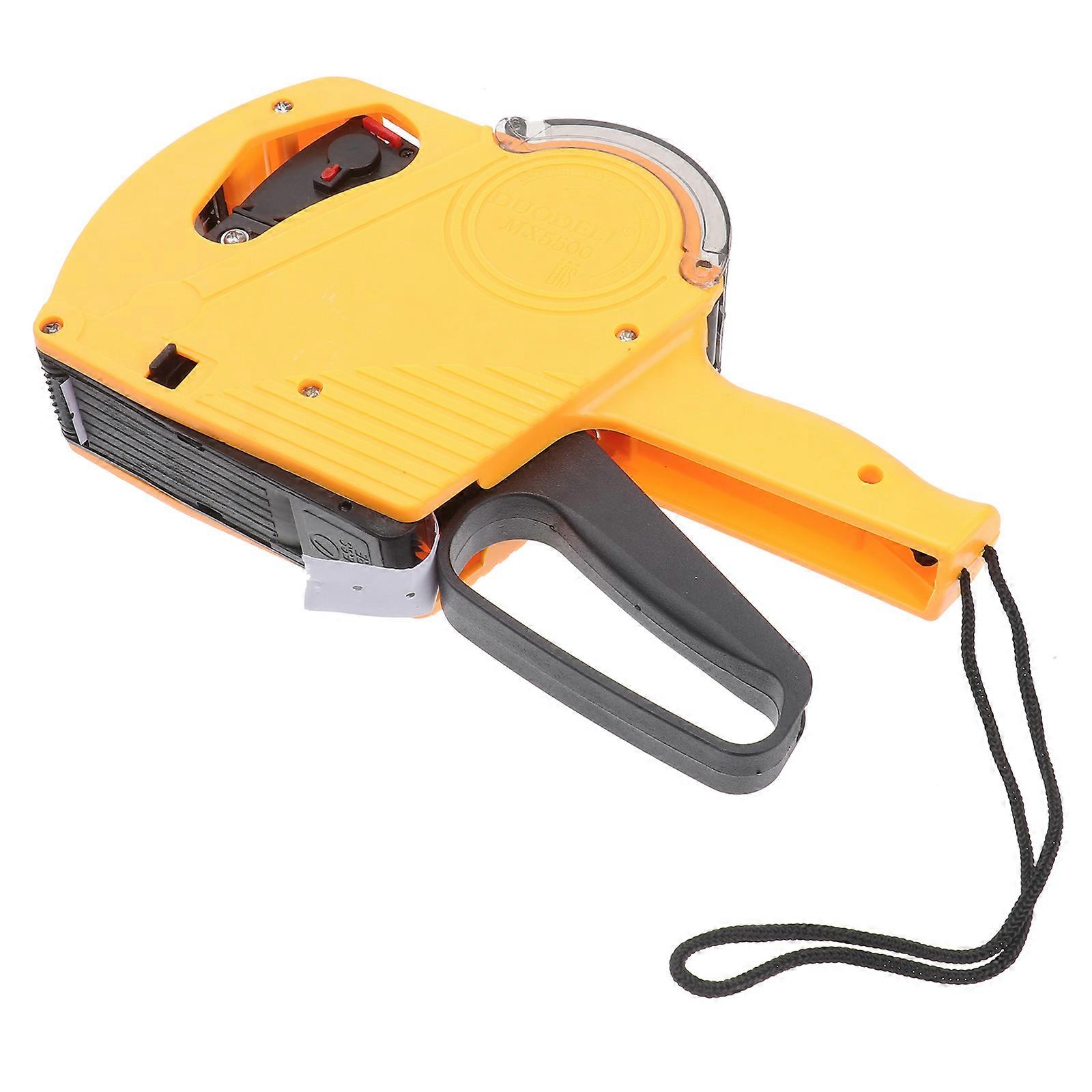 Pricing Machine Labels For Retail Price Label Maker Yellow Rectangular Labeling Home Office 1Pcs