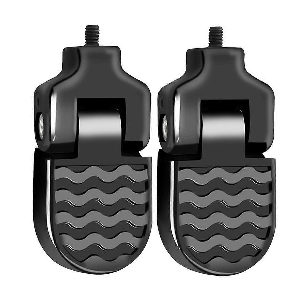 Rear Bike Pedals Mountain Bicycle Foot Rest Easy Assembly 8X4CM 1Pair