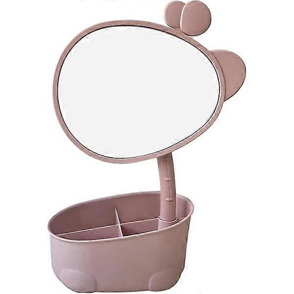 化粧品収納ボックスオープンデスクトップ引き出し化粧台ミラー収納棚スキンケアメイクアップ