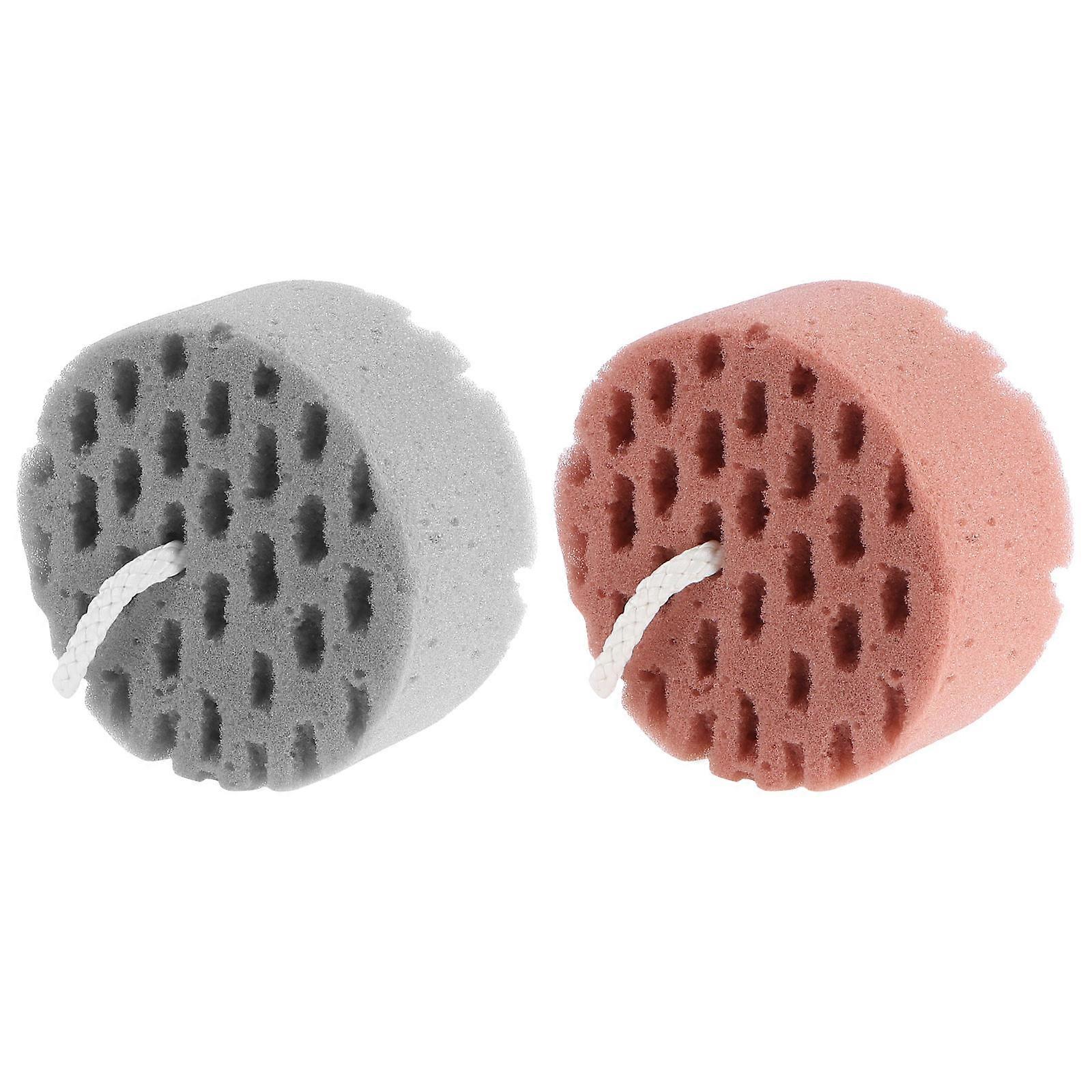 Here's a refined and professional product description for your **Honeycomb Scratch Bathing Sponge**:
### **2pcs Honeycomb Scratch Bathing Sponge