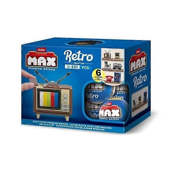 Building Set - ZURU - Retro - 221 parts - 6 designers - Nostalgic atmosphere