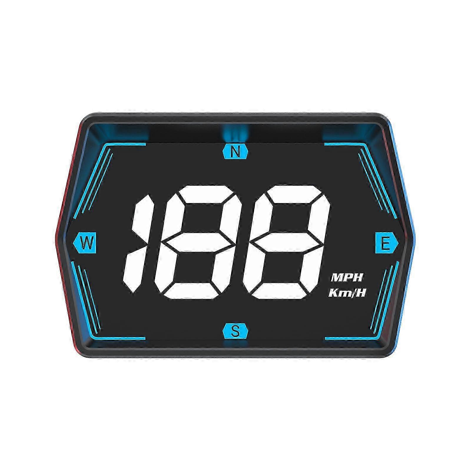 2025 Universal Car HUD GPS Speedometer G20 Automobile HEADS-UP display plug and USB connection