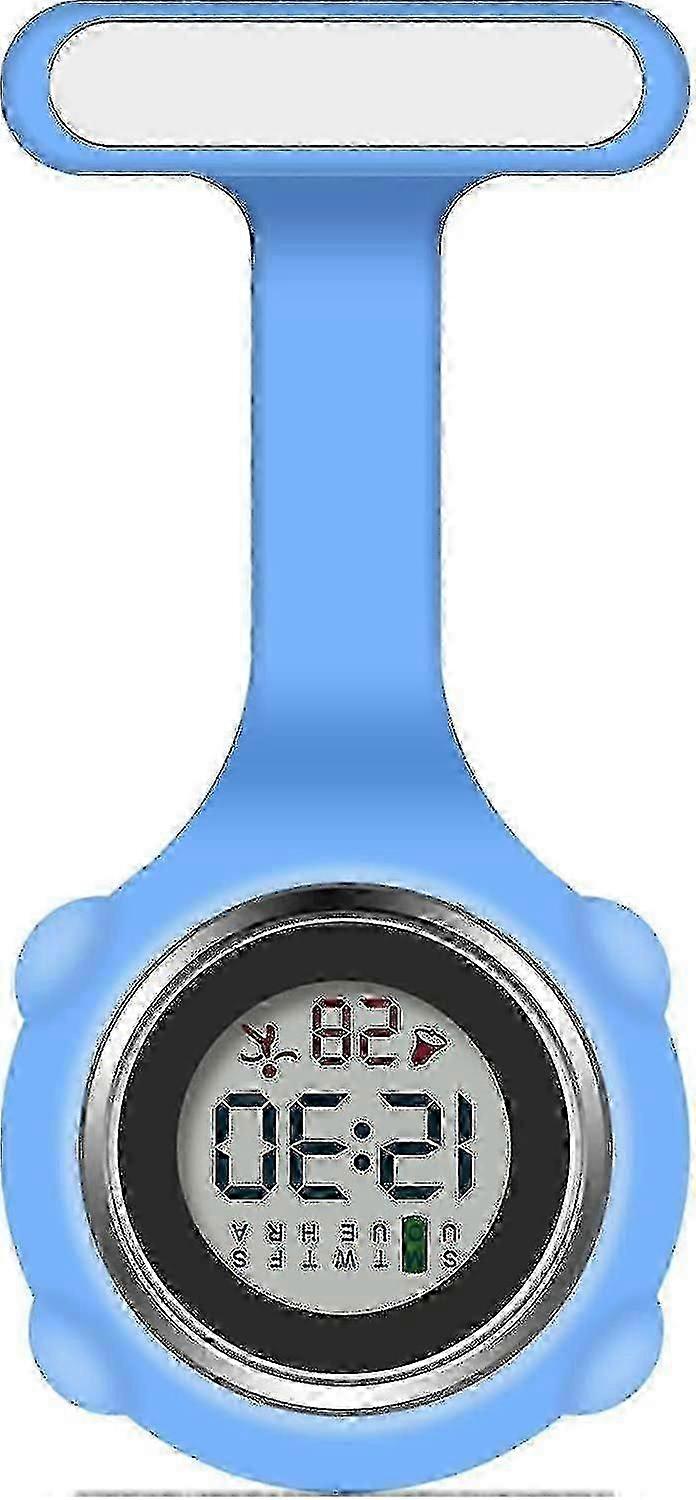 Nurse's Watch, Electronic Nurse's Watch With Clip, Alarm Clock, Multifunctional Watch