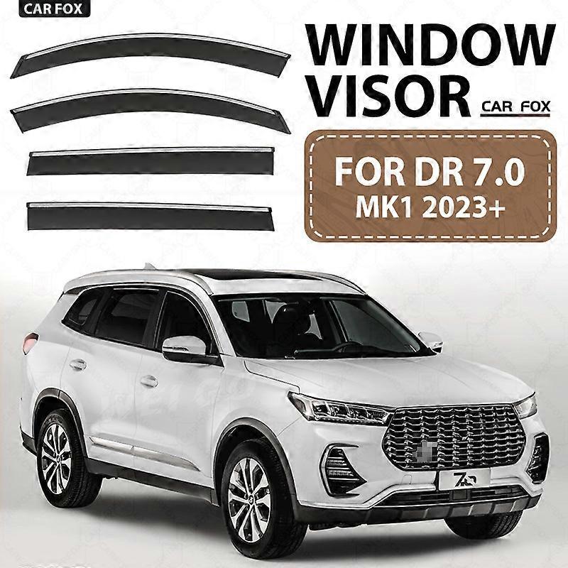Applies to For DR Motor DR 7.0  2023+ Car Window Visor Awning Shelters Windshield Side Window Rain Sun Shade Auto Accessories