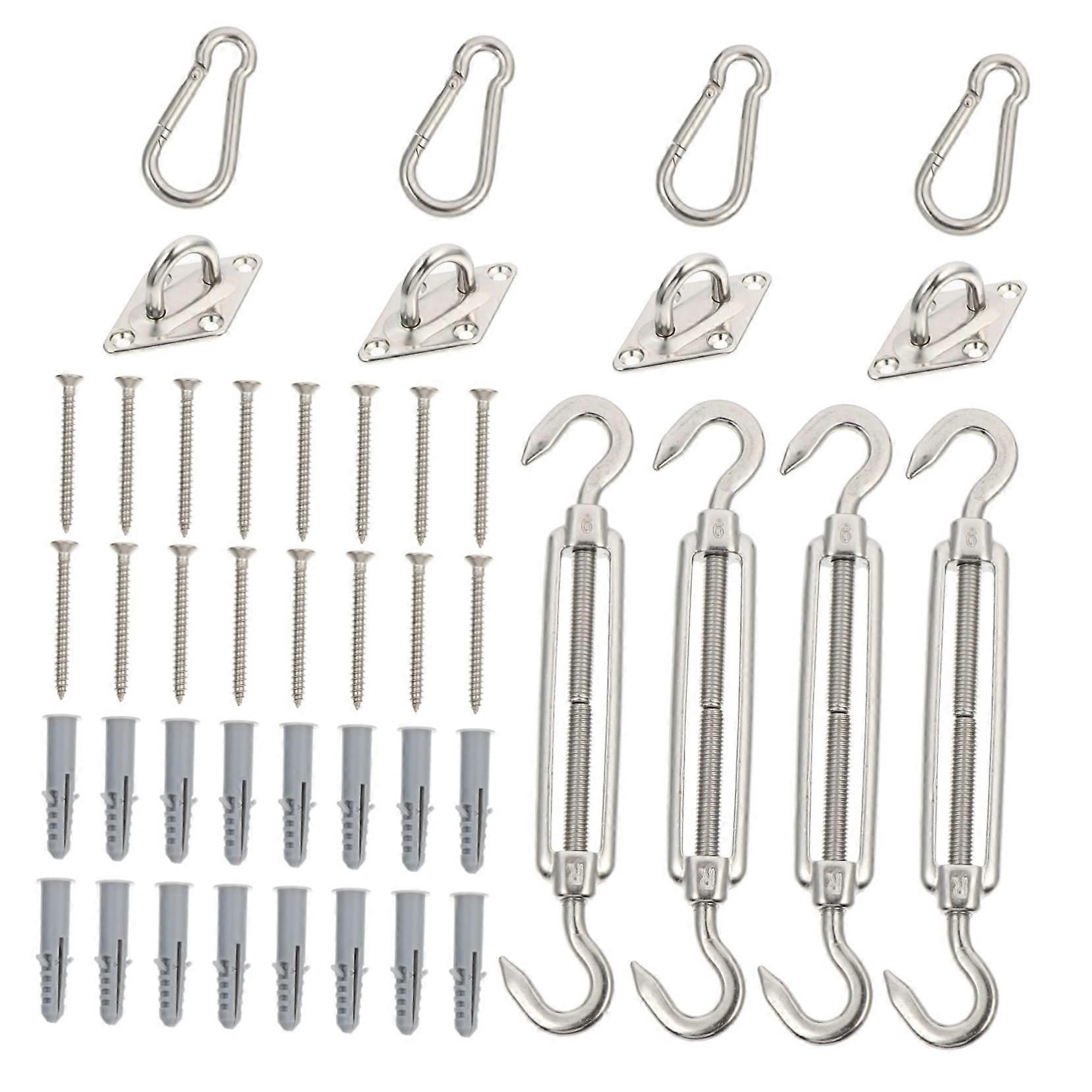 Stainless Steel M5 Awning Mounting Kit with Spring Buckle for Easy Awning Attachment and Reliable Durability