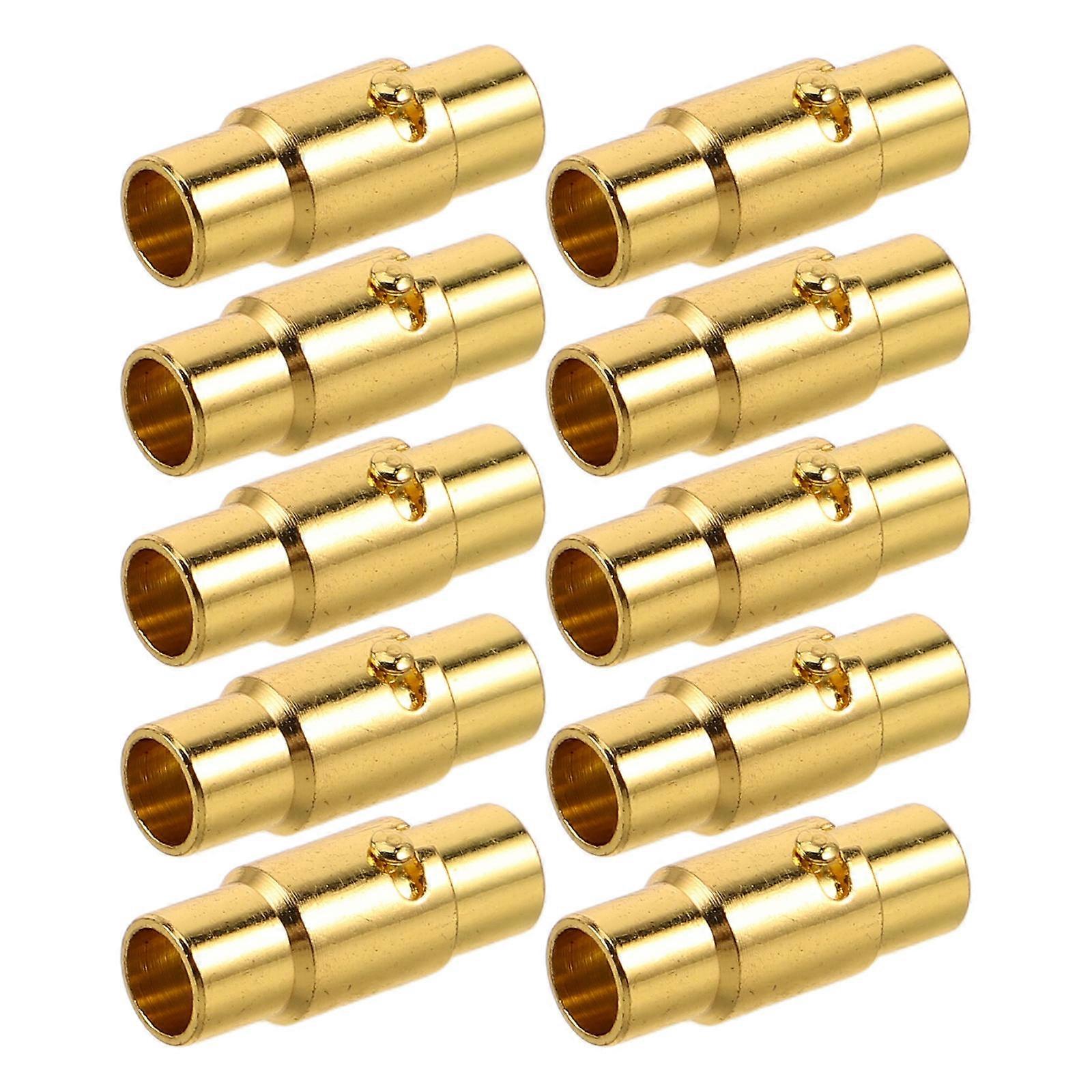 Magnetic Jewelry Clasps 10Set For DIY Enthusiasts Crafting Women Secure Copper Closure Unique Design