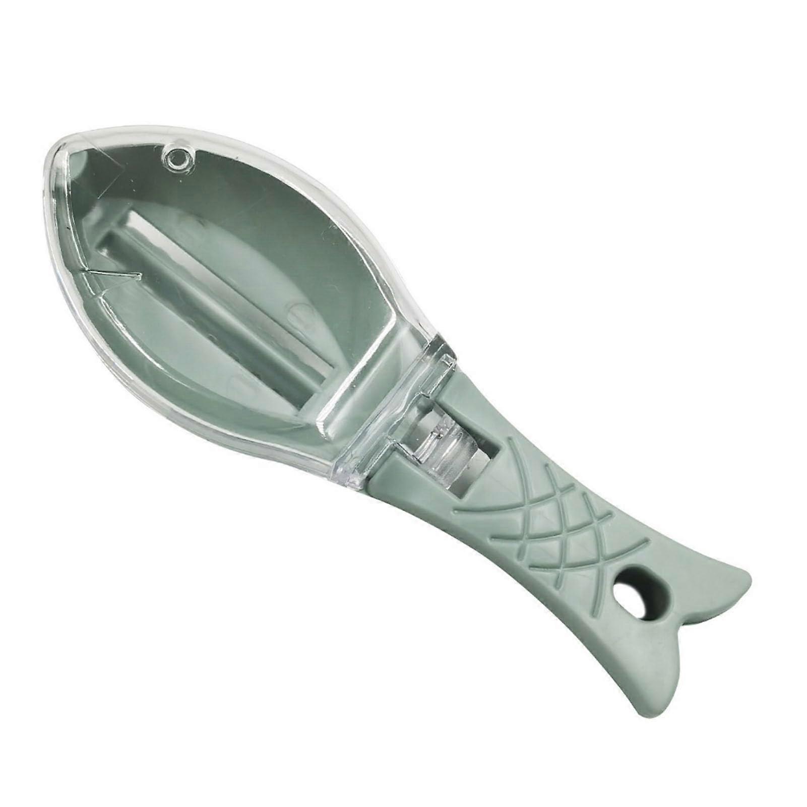 Fish Scaler Skin Brush Handheld Multi-Function Descaler Tool Scraper Peeler