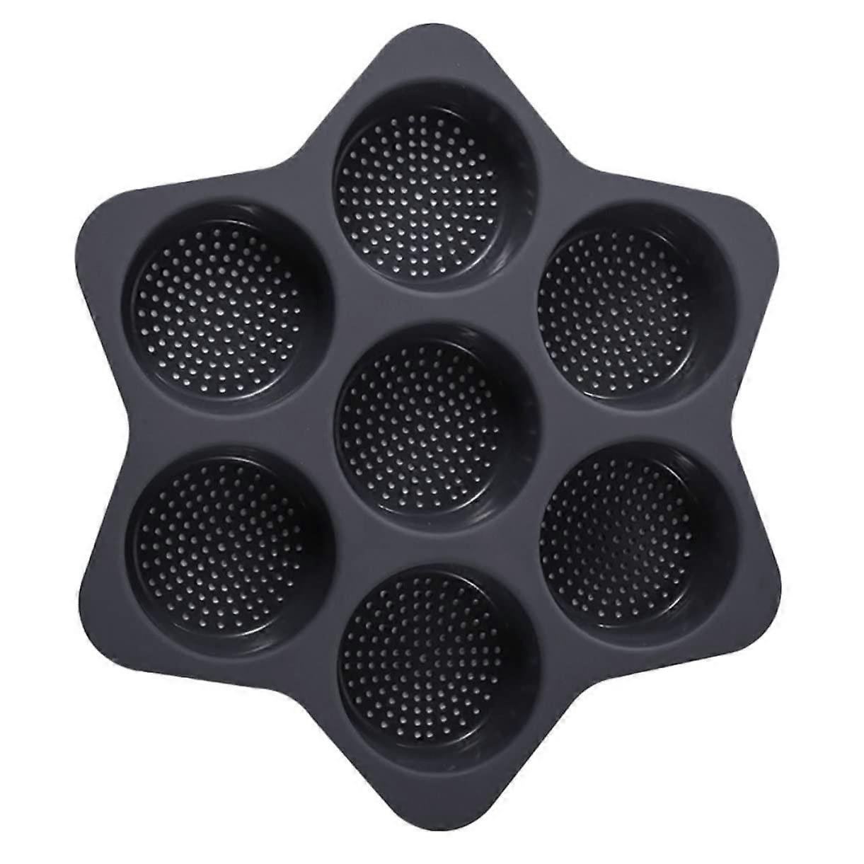 Silicone Burger Mold for DIY Hamburgers and Meat Patties, High-Temperature Resistant, Multi-Functional for Home and Bakeries