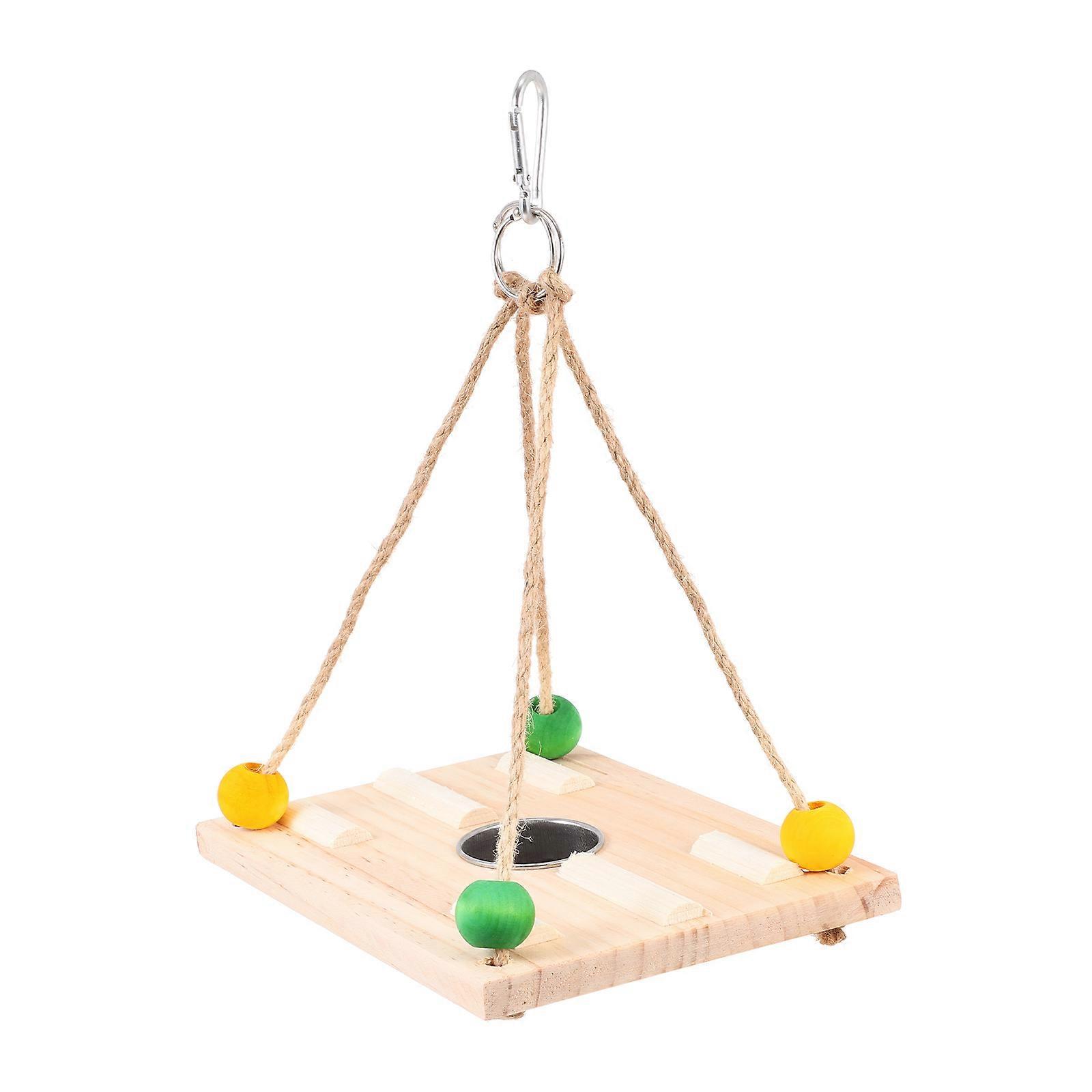 Multi Parrot Feeding Cup Made of Durable Plastic for Cage Storage