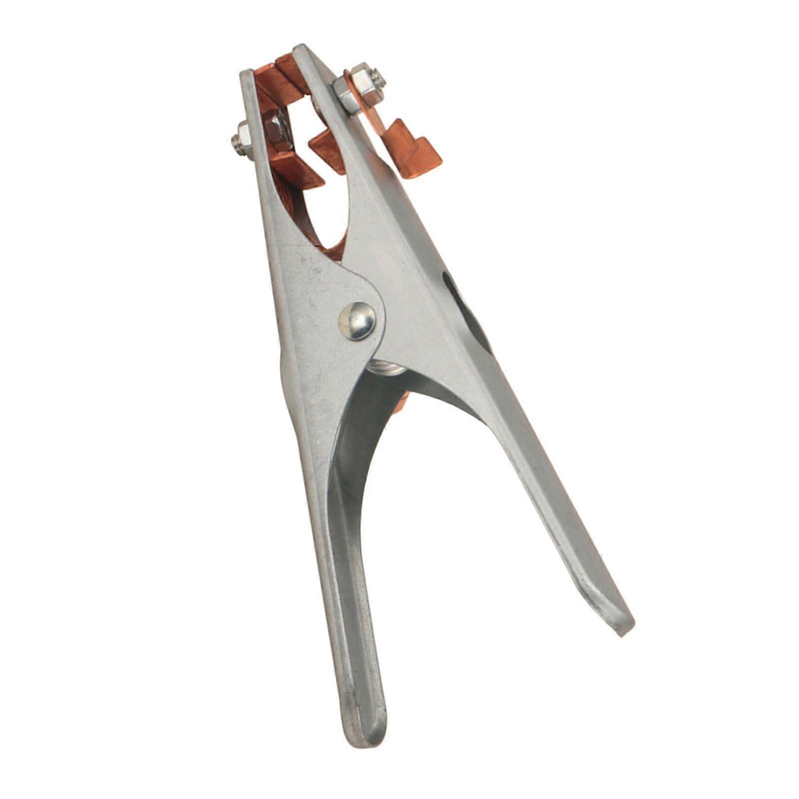 Professional Welding Ground Clamp 300 A - High-Current Durable Ground Clip For Repair Technicians And Various Projects