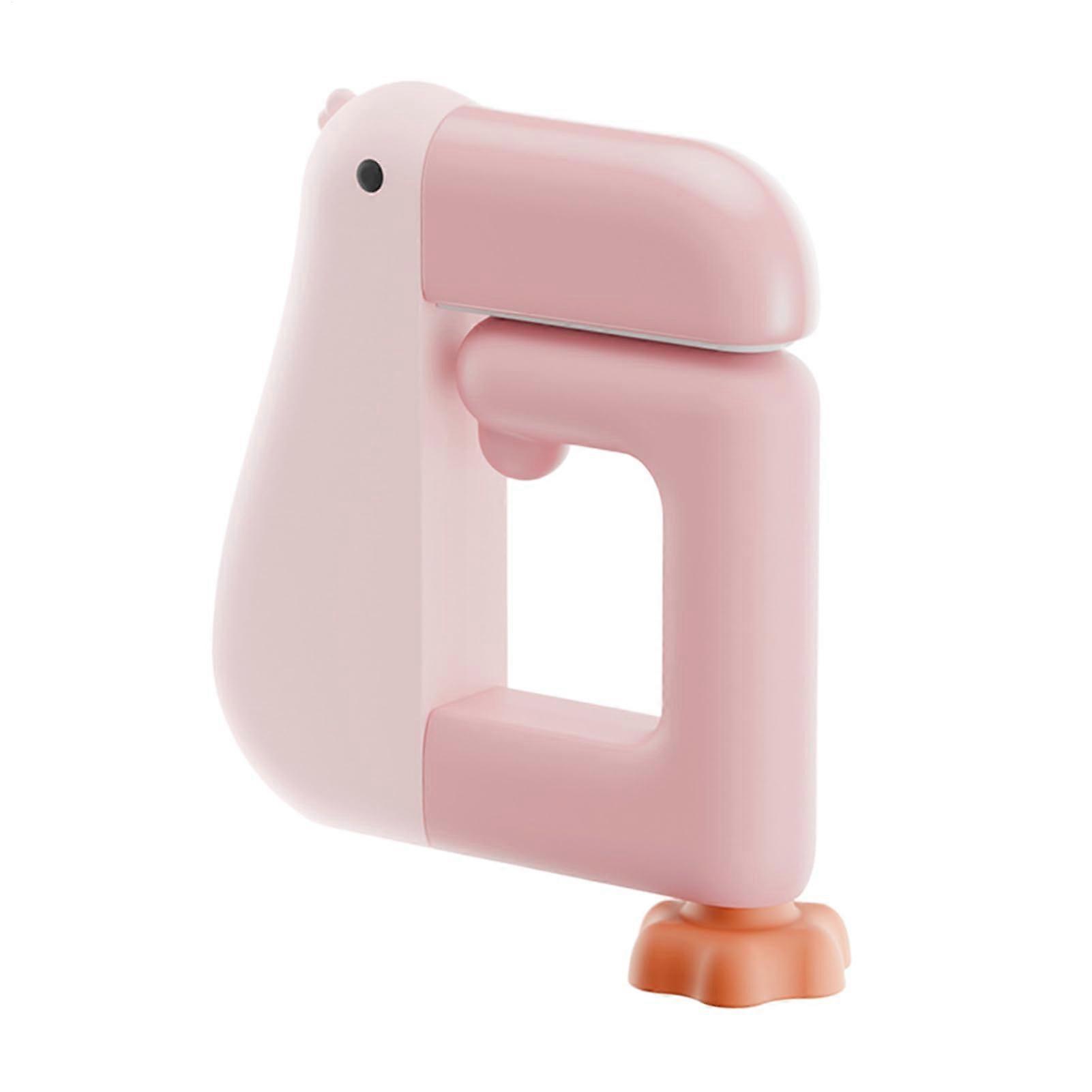 Desk Hook Clamp-Free Backpack Hanger | Headphone Holder for Desk Edge, Cute Multi-Purpose Organizer, Pink
