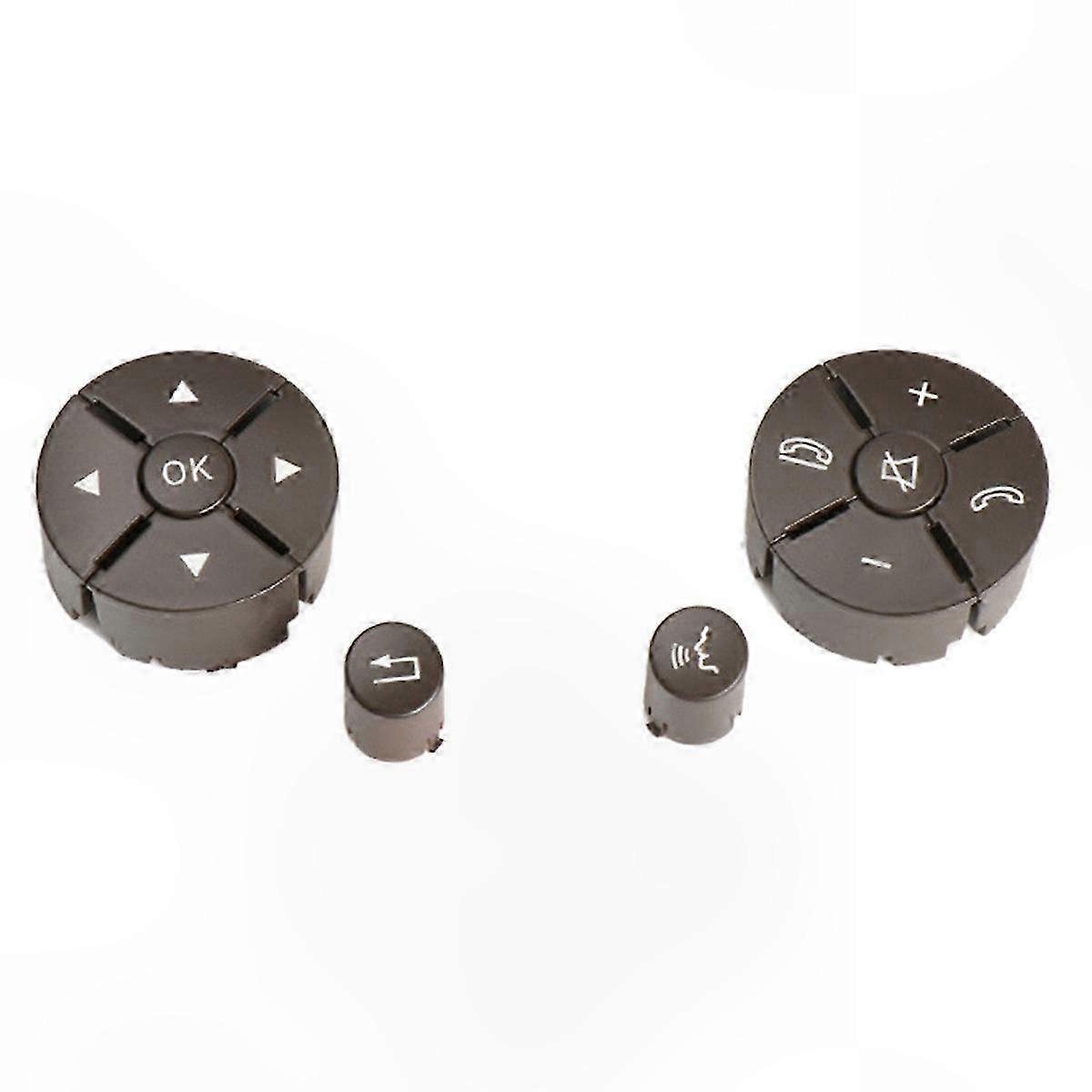 Steering Wheel Control Button Caps for C-Class W204 W212 A204821 Trim Cover Switch