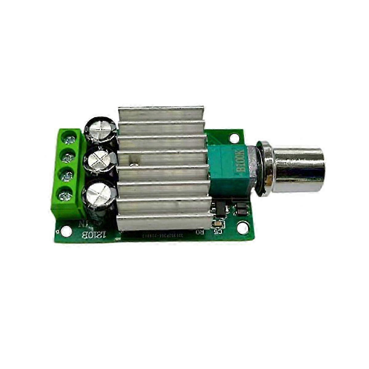 DC Motor Speed Control 10A PWM Adjustable for Fans Lights Small Motors 12V 24V Regulator