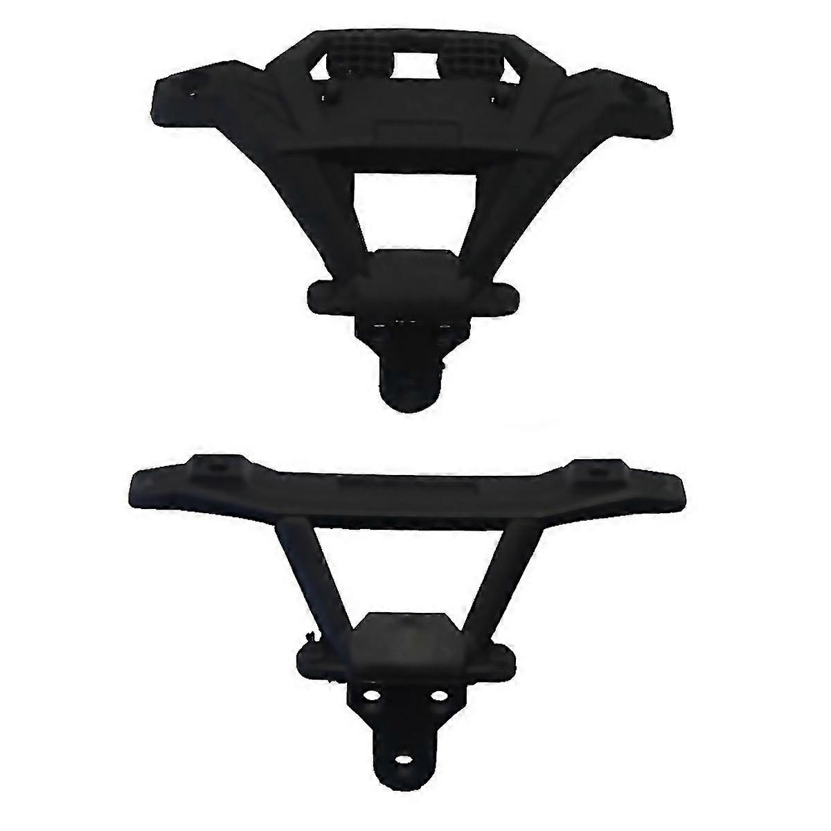 For 2pcs front rear bumper sj0506 for xinlehong hosim q901 q902 q903 9130 9136 9137 116 rc car spare