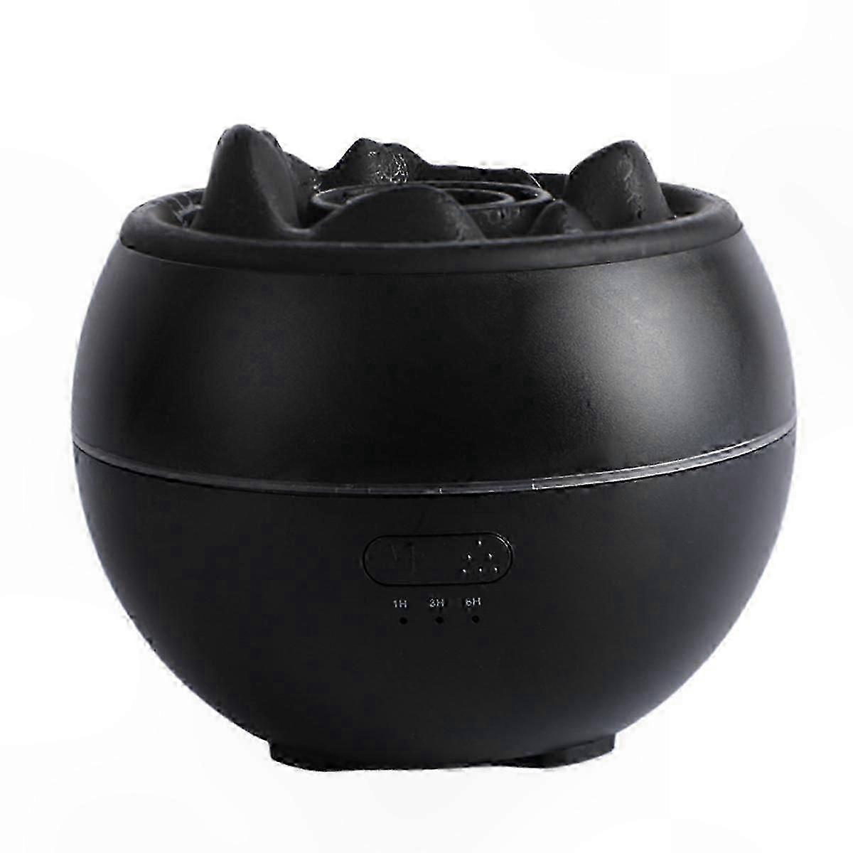 USB-Powered LED Lava Humidifier with Essential Oil Diffusion and Night Light Functionality