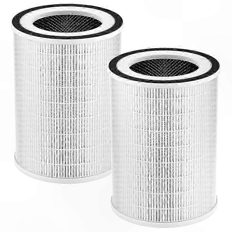 H13 True HEPA Replacement Filters, Compatible with Air Purifiers, 2-Pack