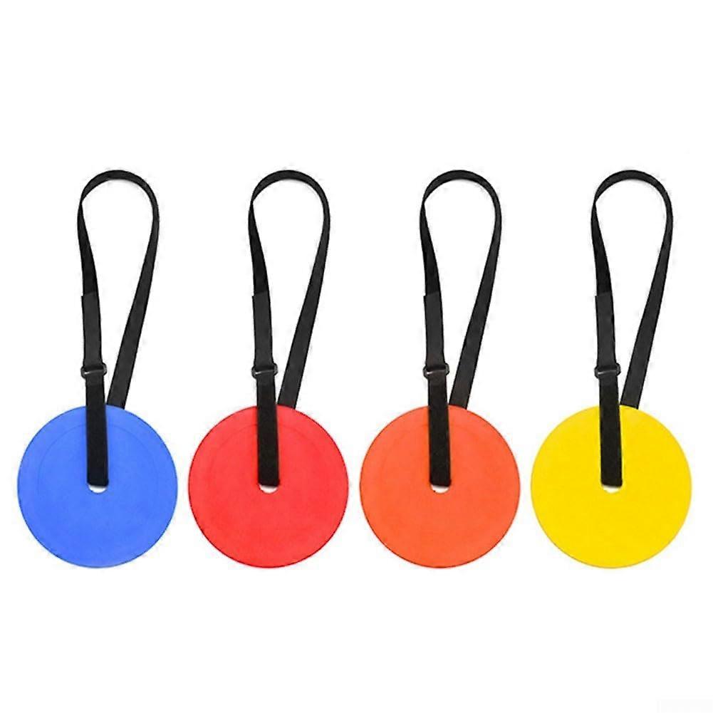 Football Practice Aids 4 Pack of Adjustable Target Plates to Boost Player Accuracy