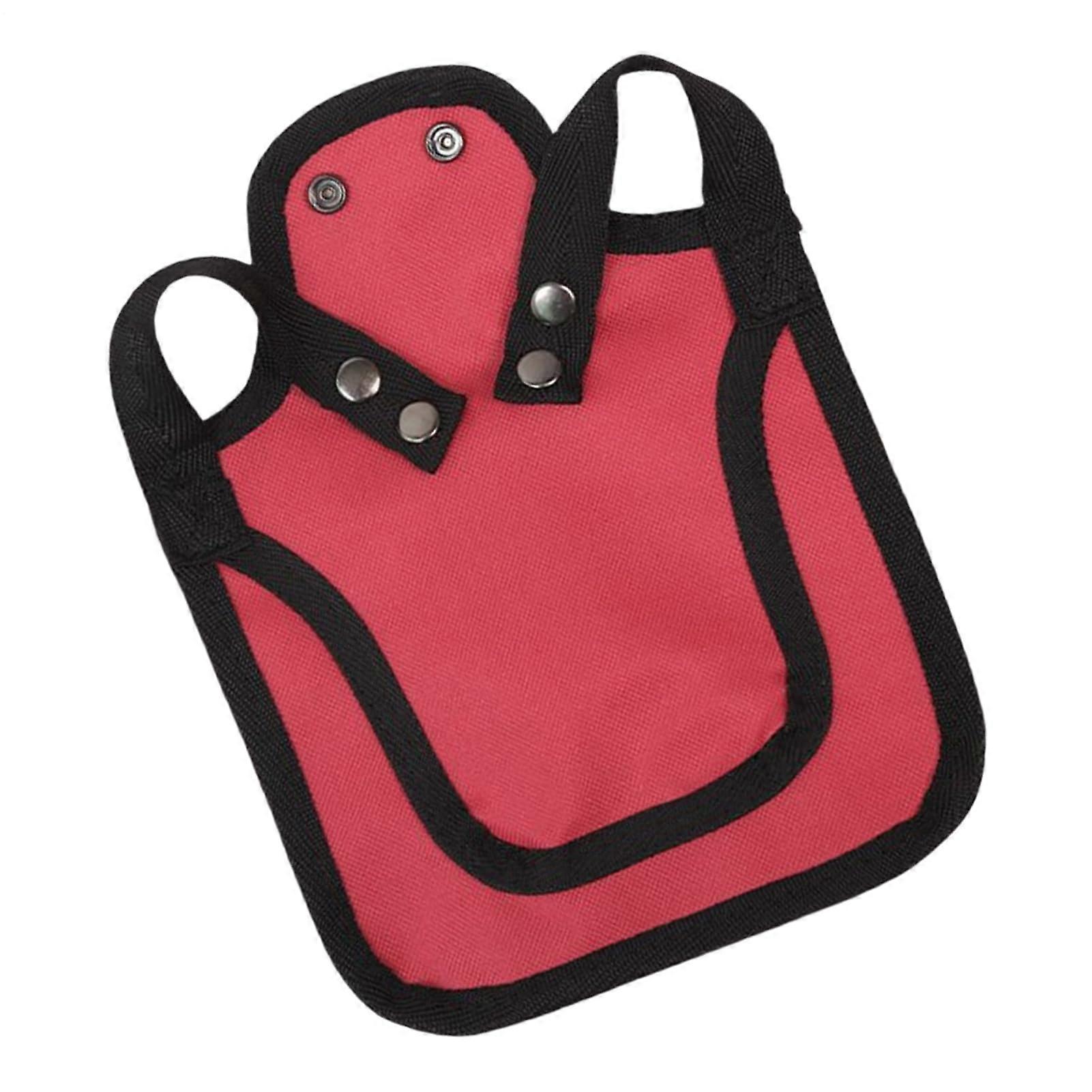 Chicken Saddle For Hens Hen Wing Back Protector, Adjustable Straps Poultry Vest, Red