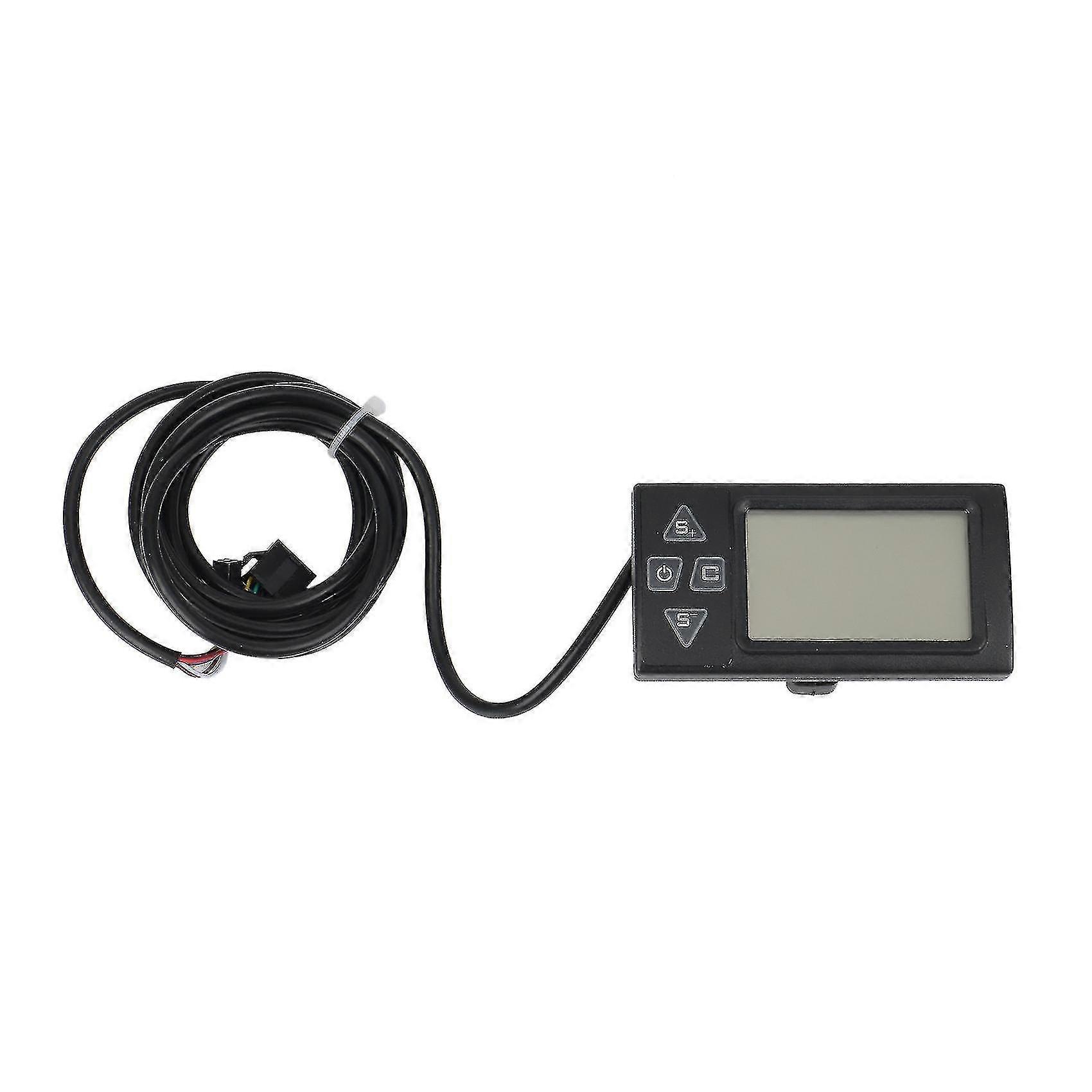 Enhanced 36v-48v LCD Ebike Display with Plug for Electric Bikes: Control Panel S861 for BDLC Controllers