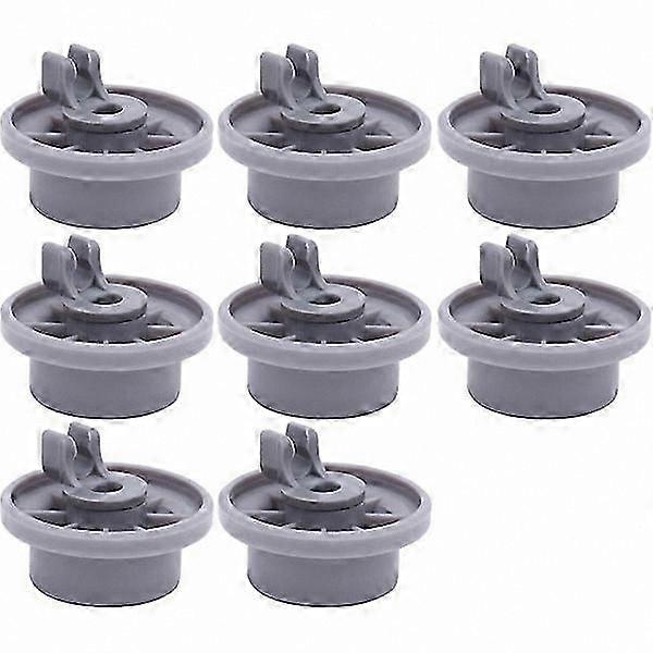 Universal 8 Wheels Replacement for Lower Dishwasher Basket Fit Multiple Models