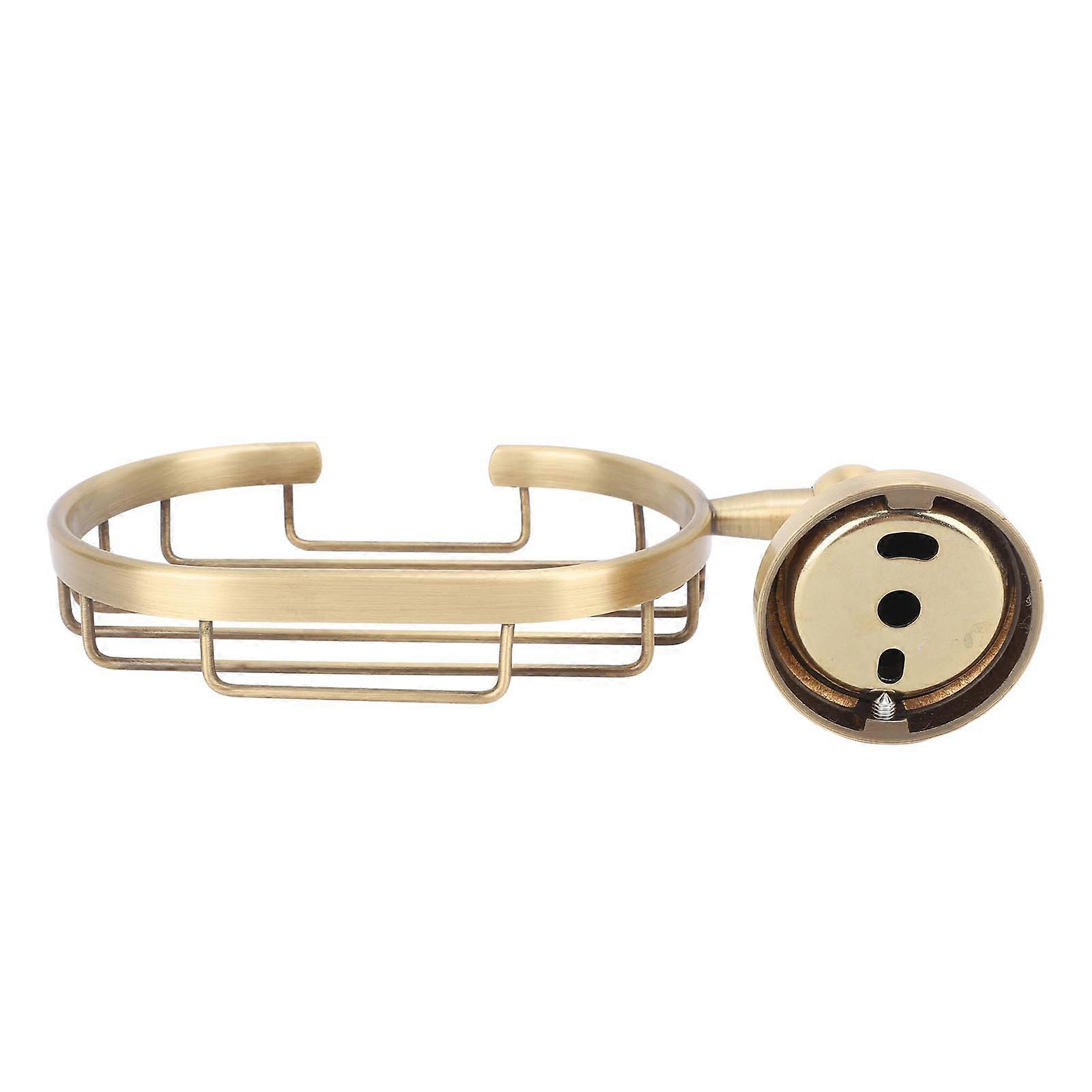 Antique Copper Self Draining Wall Mounted Soap Holder 15x10cm