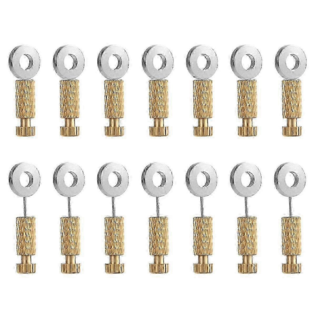 Leathercraft positioning set 14pcs for durable leather stitching