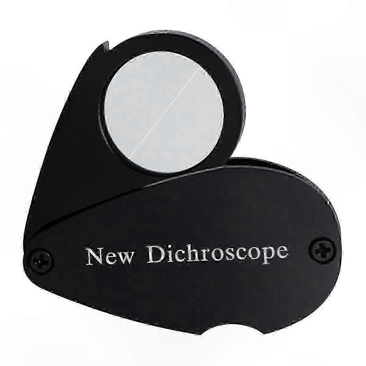 Portable 21mm Lens Dichroscope for Jewelry Testing with White Light Functionality