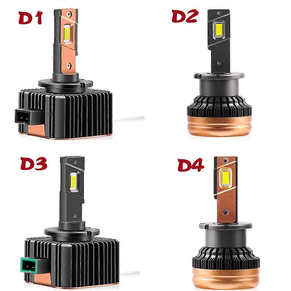 30000LM 3570 CSP Chips D1S D3S Xenon Lights 150W D2S D4S HID Xenon Headlights 6000K White 12V Super Bright LED Car Lights
