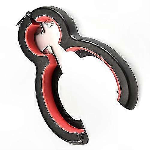 6-in-1 Multi-Function Can Opener with Adjustable Design for Weak Hands and Arthritis Support Bottle Opener Tool