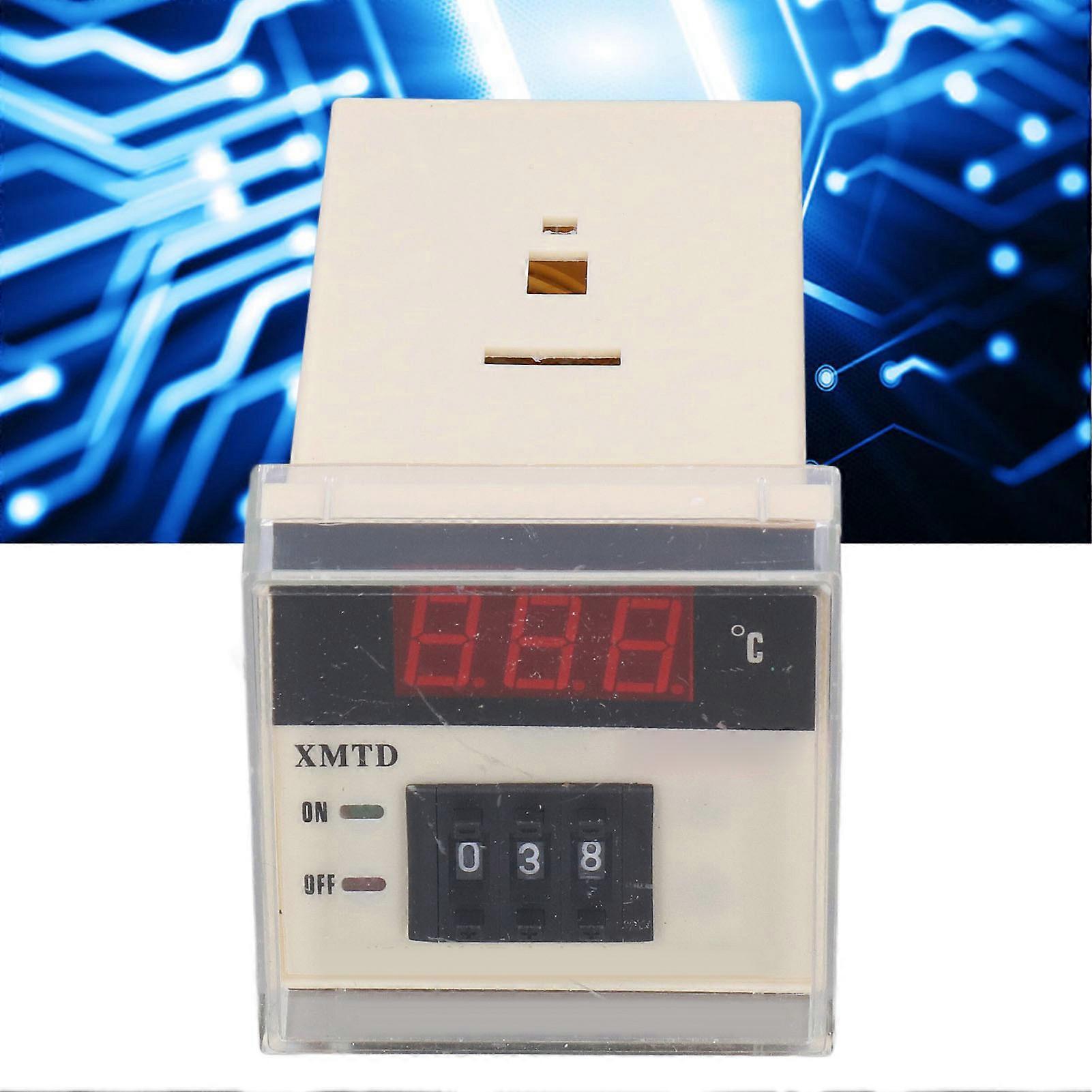 XMTD-2001 Digital Temperature Controller 0-999℃ K Type Thermostat