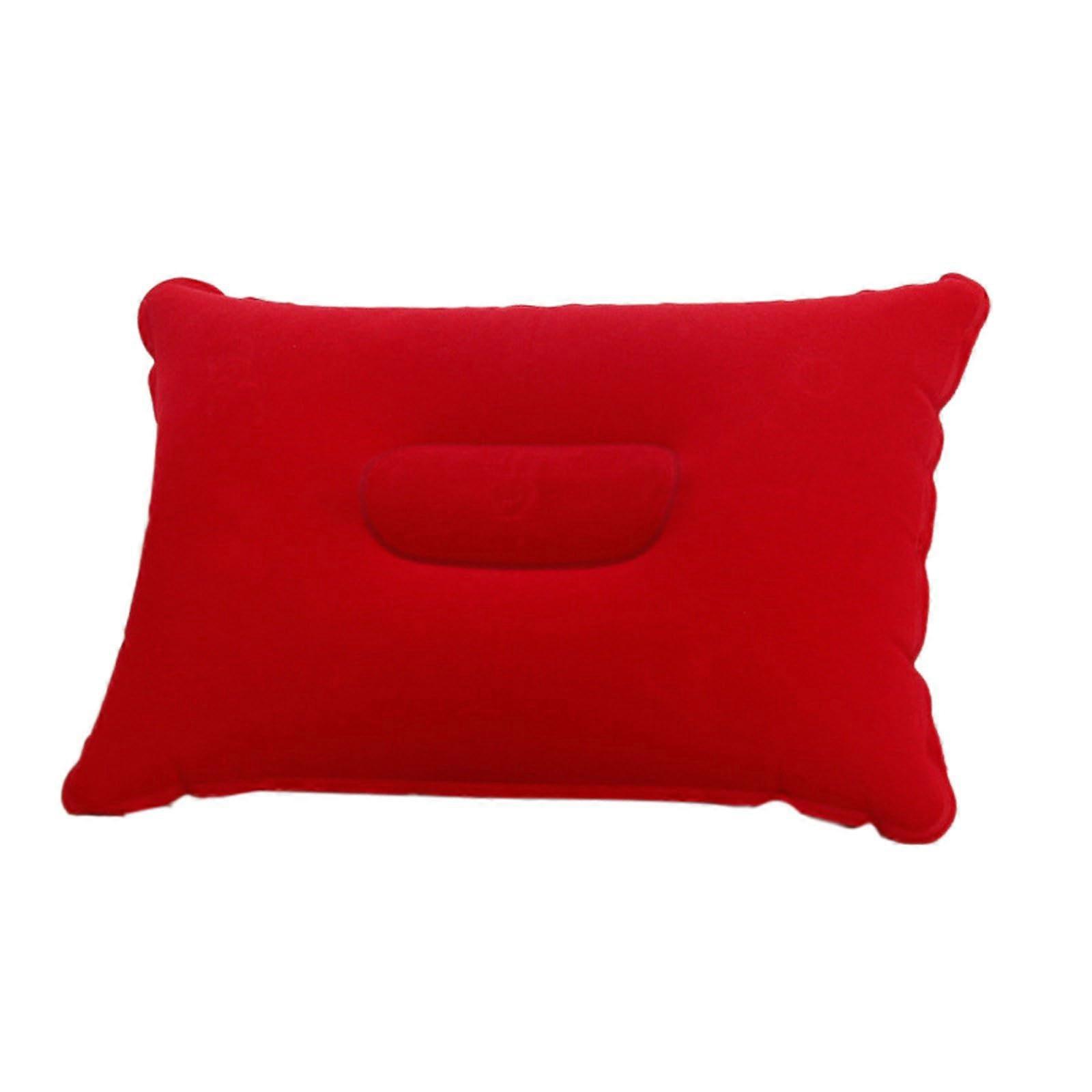 Toddler Silk Pillowcase Inflating Travel Pillow Ergonomic Inflatable Pillow Portable Camping Pillow RD1 13x12x1cm