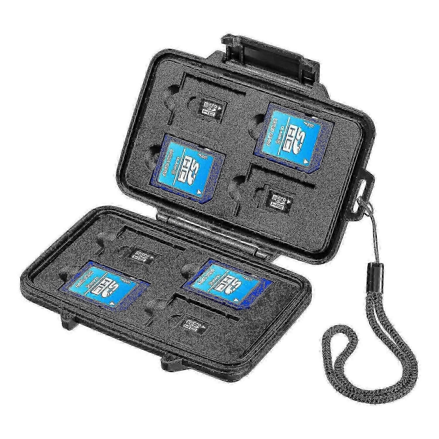 FC-MMC29BK Memory Card Case,, Dustproof, IP55 Equivalent (for SD Card and Micro