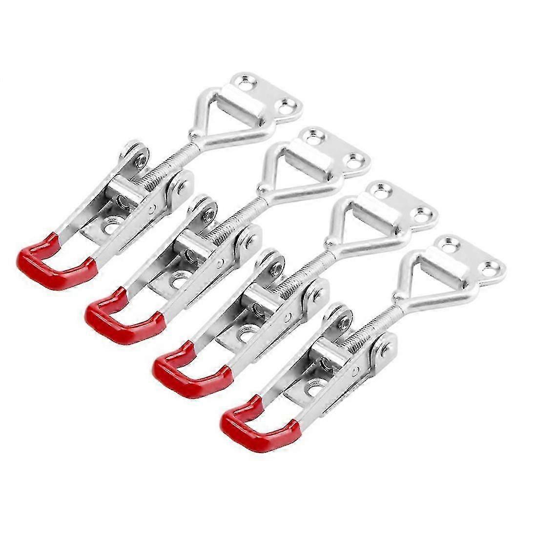 4-pack Pull Latch-metal Verstelbare Deurkast Box Case Toggle Latch Hasps - 360 Lbs Capaciteit (s)